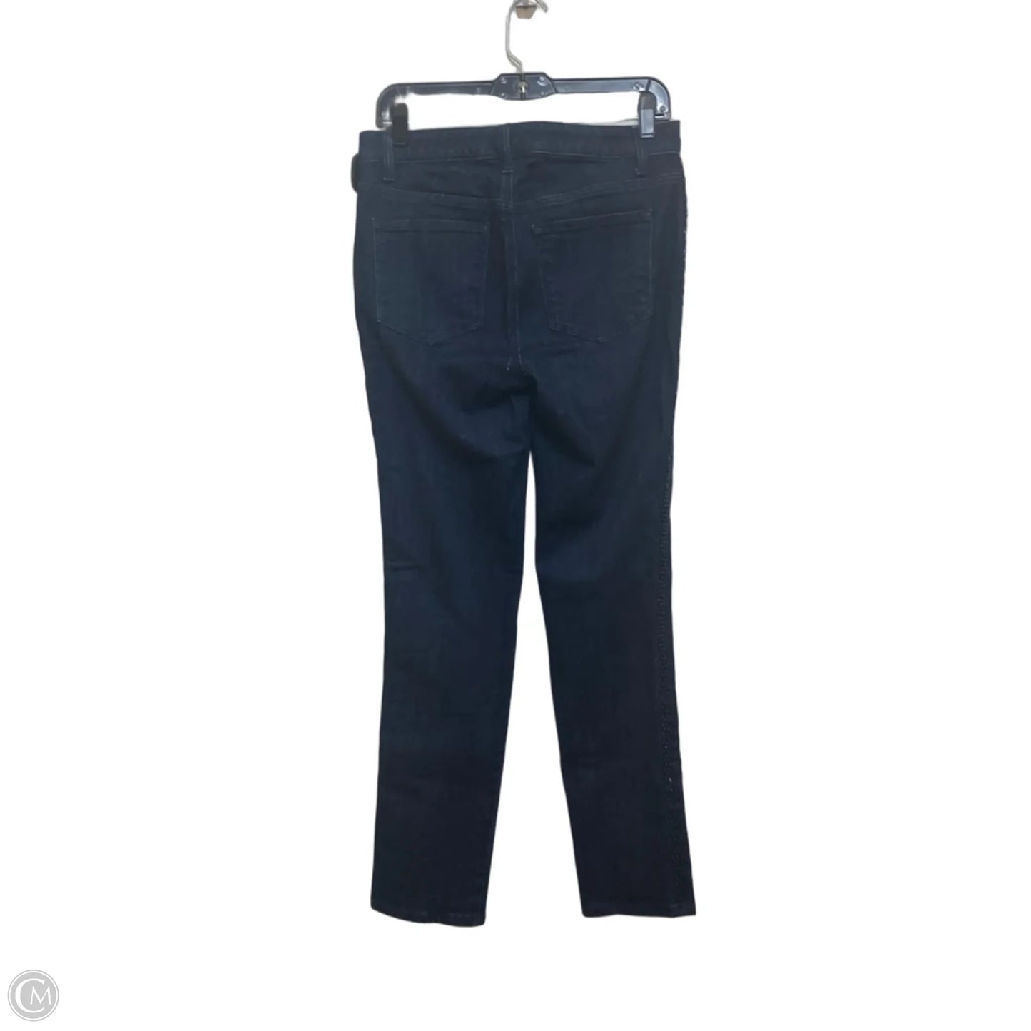 Jeans Straight By Talbots In Blue Denim, Size: 4