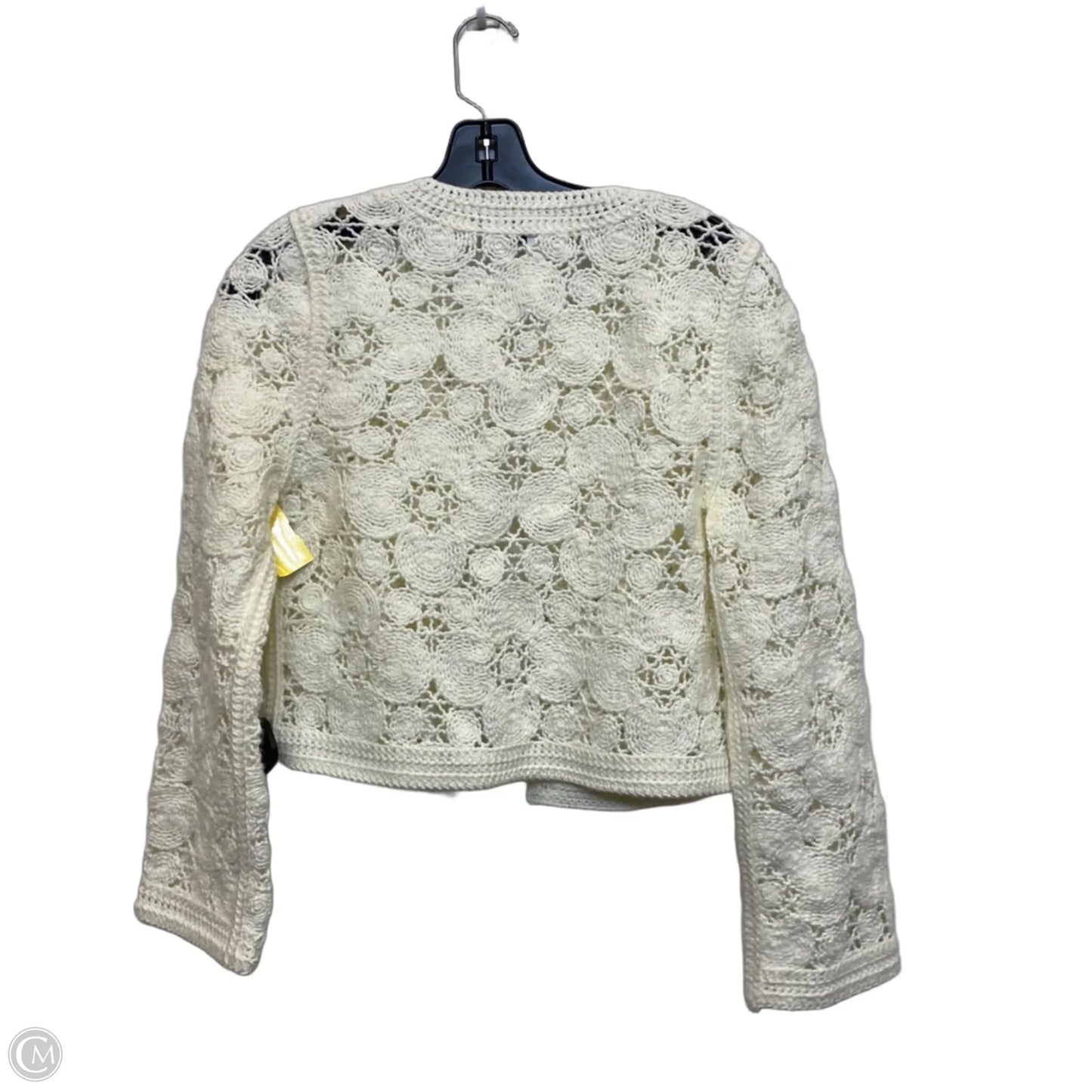 Sweater Cardigan By Cece In Cream, Size: Xs