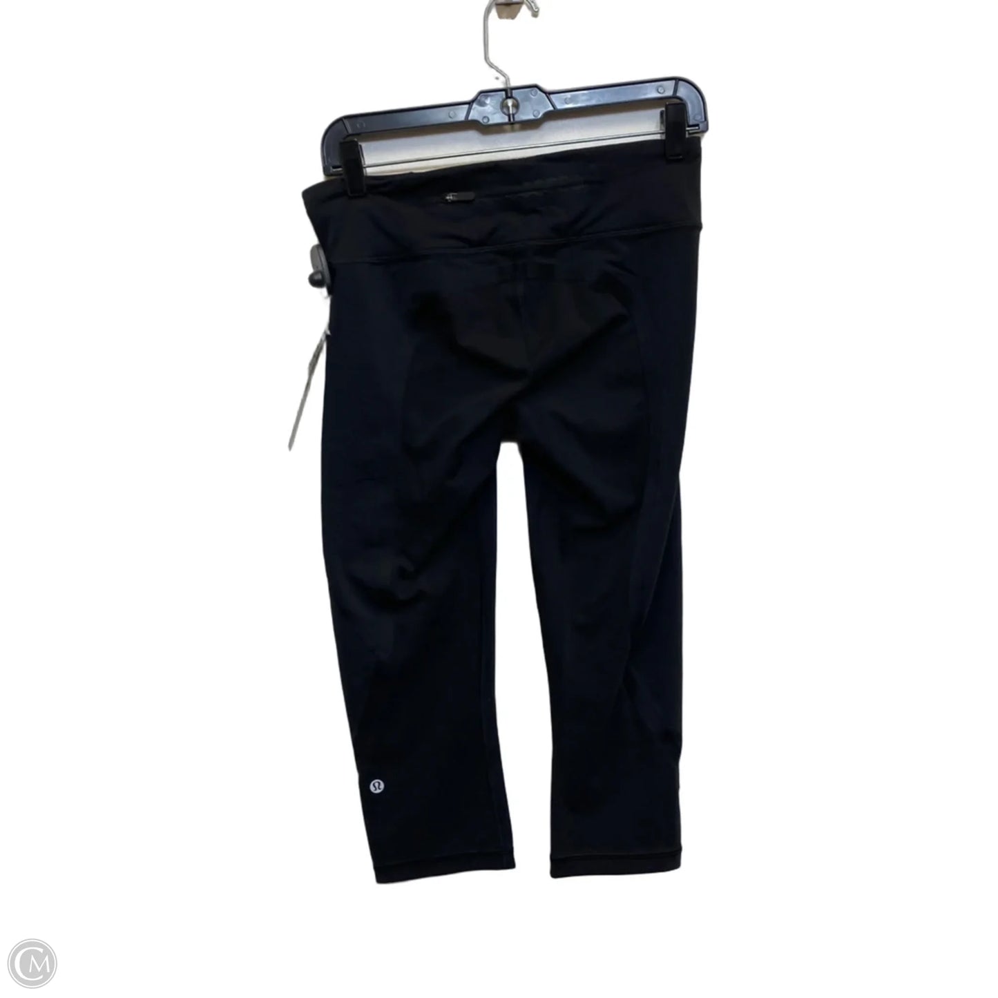 Athletic Leggings Capris Designer By Lululemon In Black, Size: S