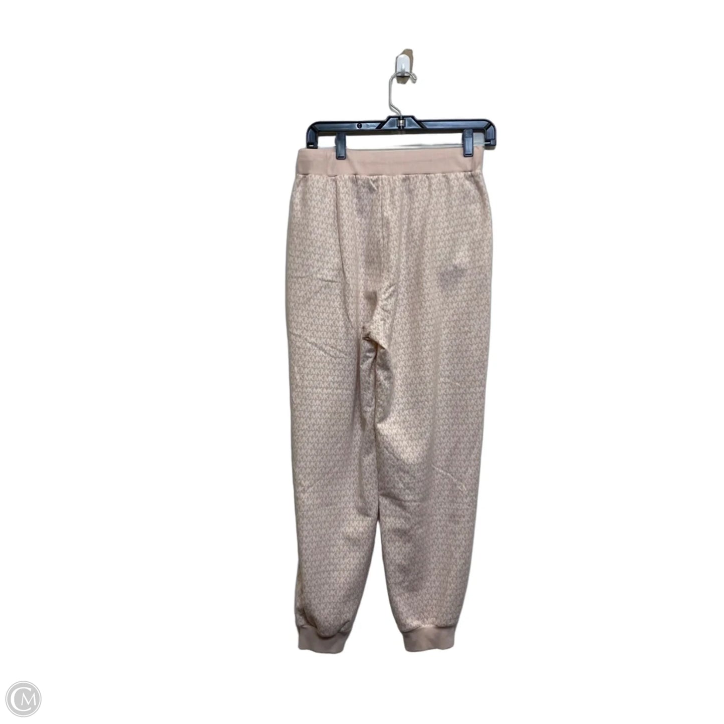 Lounge Set Pants By Michael By Michael Kors In Pink & White, Size: M