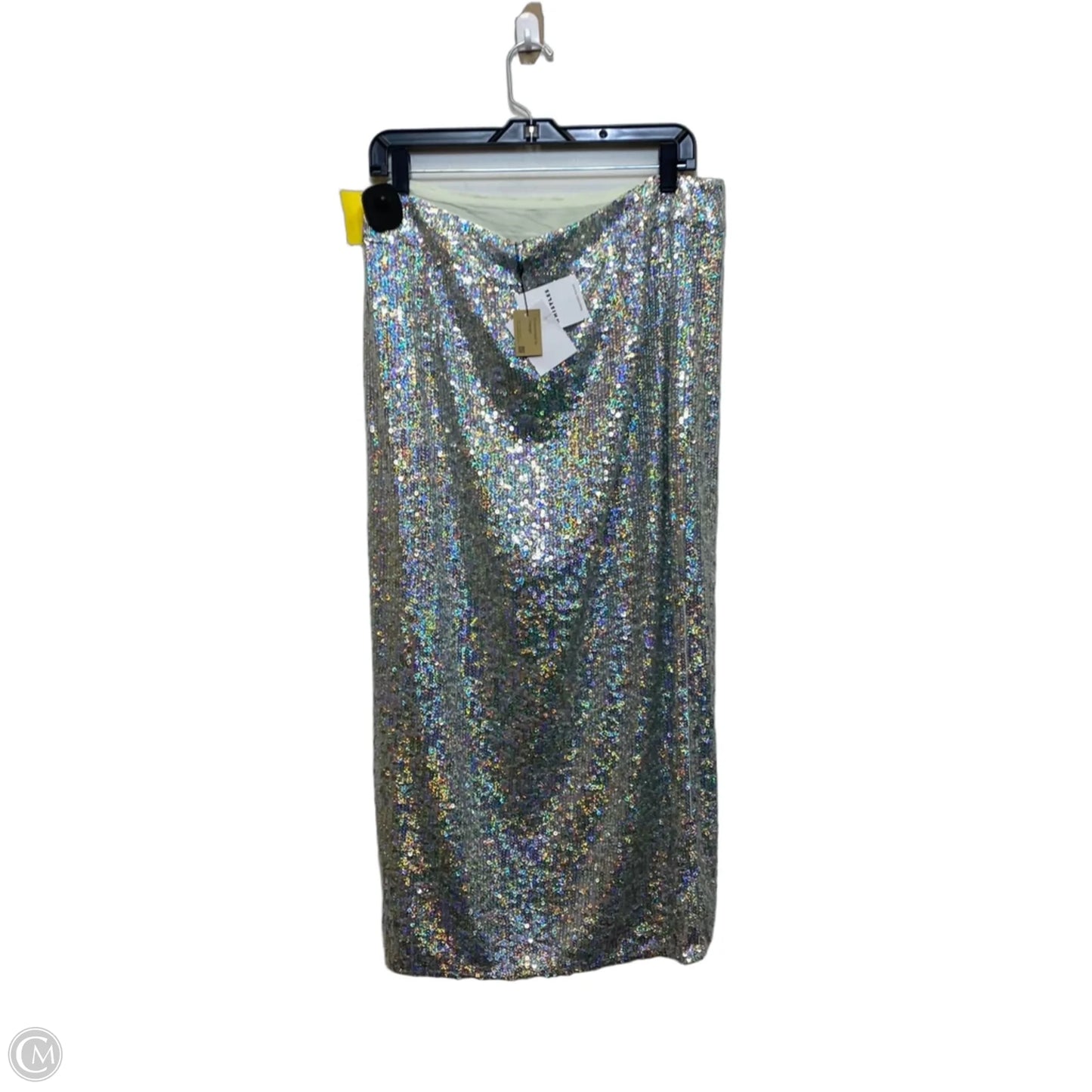 Skirt Maxi By Whistles In Silver, Size: L