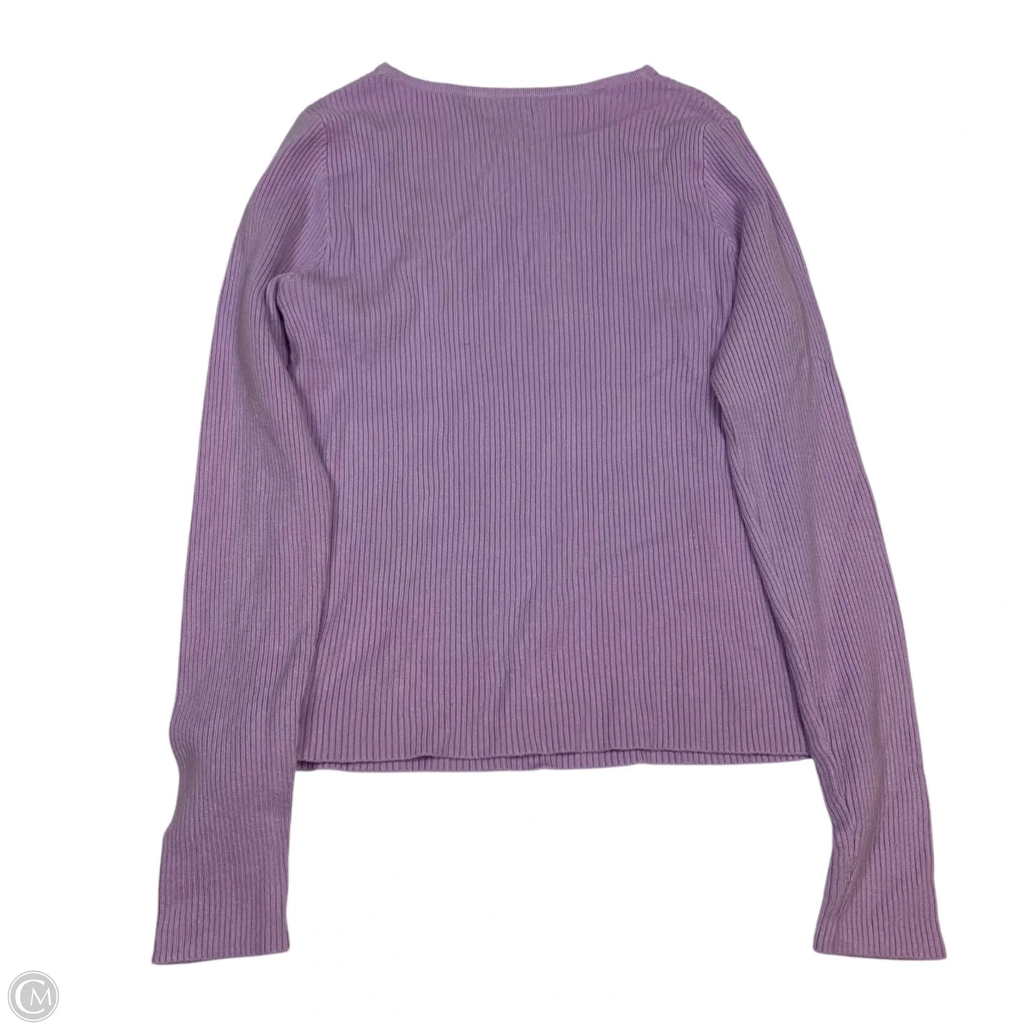 Top Long Sleeve By Soho Apparel In Purple, Size: M