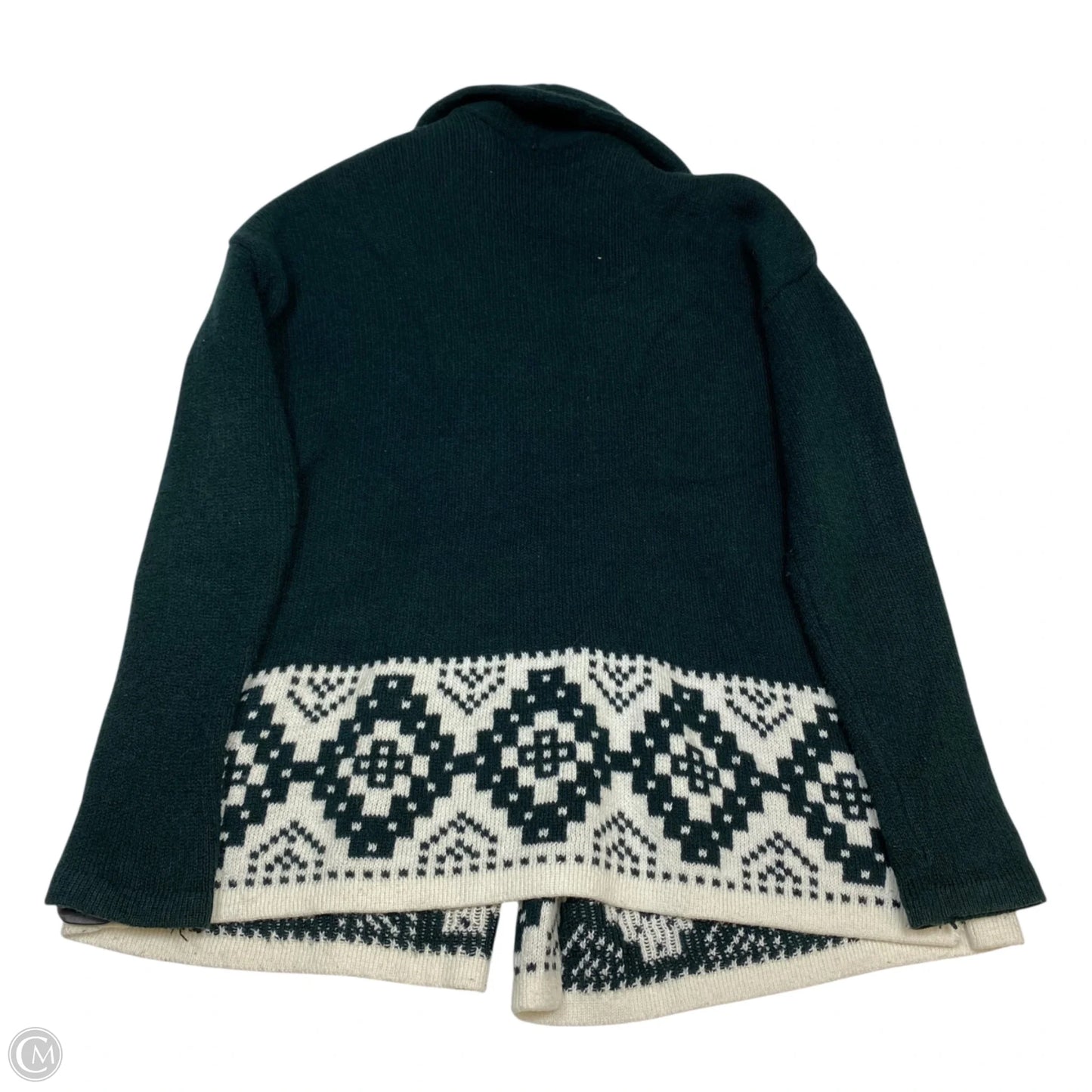 Sweater Cardigan By Old Navy In Green, Size: S