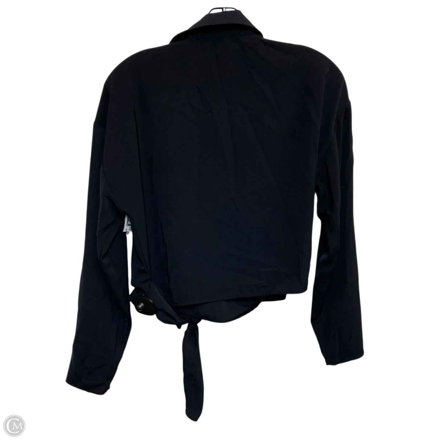 Top Long Sleeve By Intempo In Black, Size: M