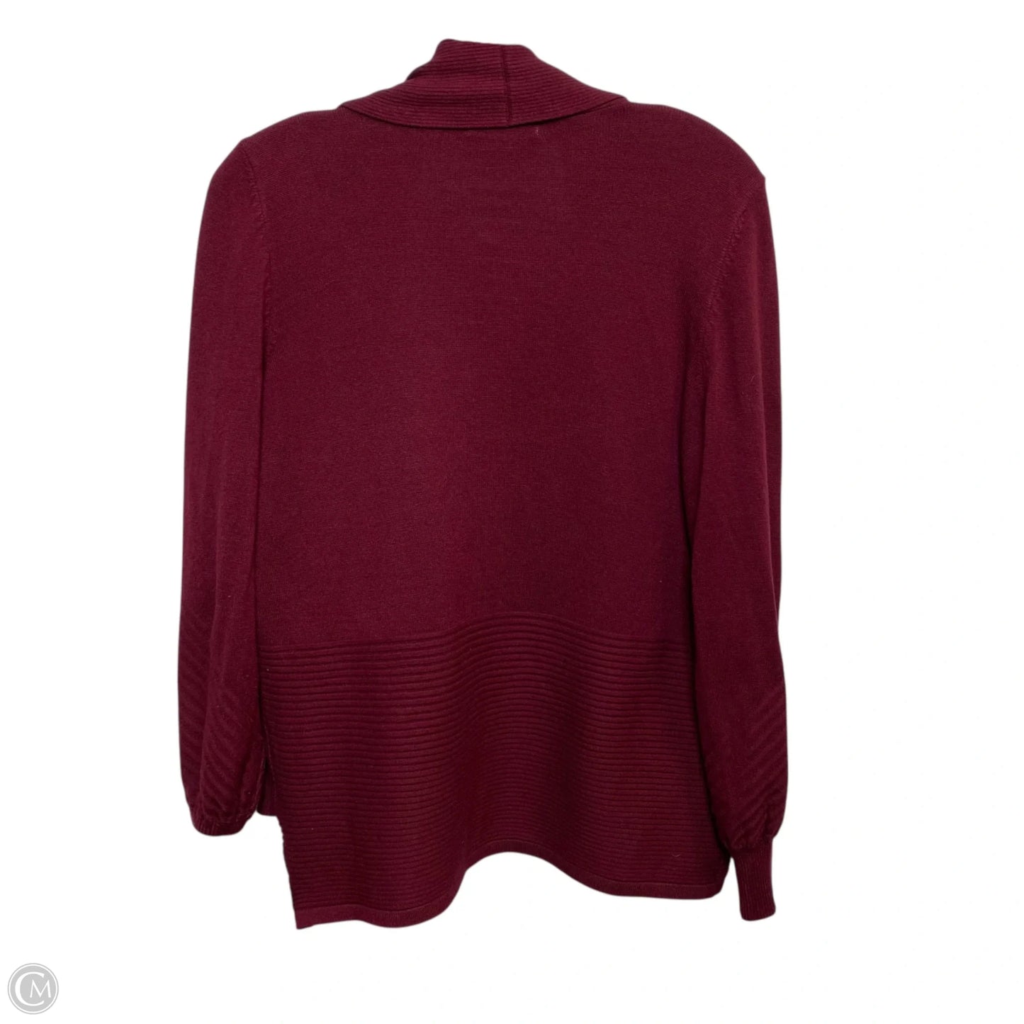 Cardigan By Liz Claiborne In Red, Size: Sp