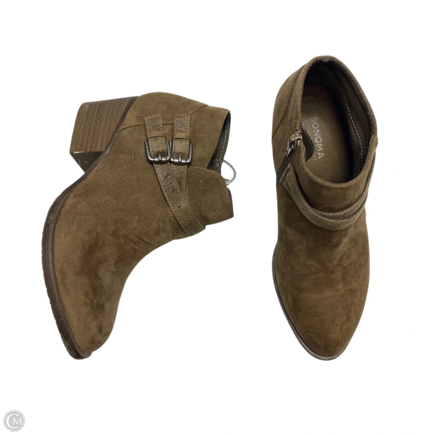 Boots Ankle Flats By Sonoma In Brown, Size: 6.5