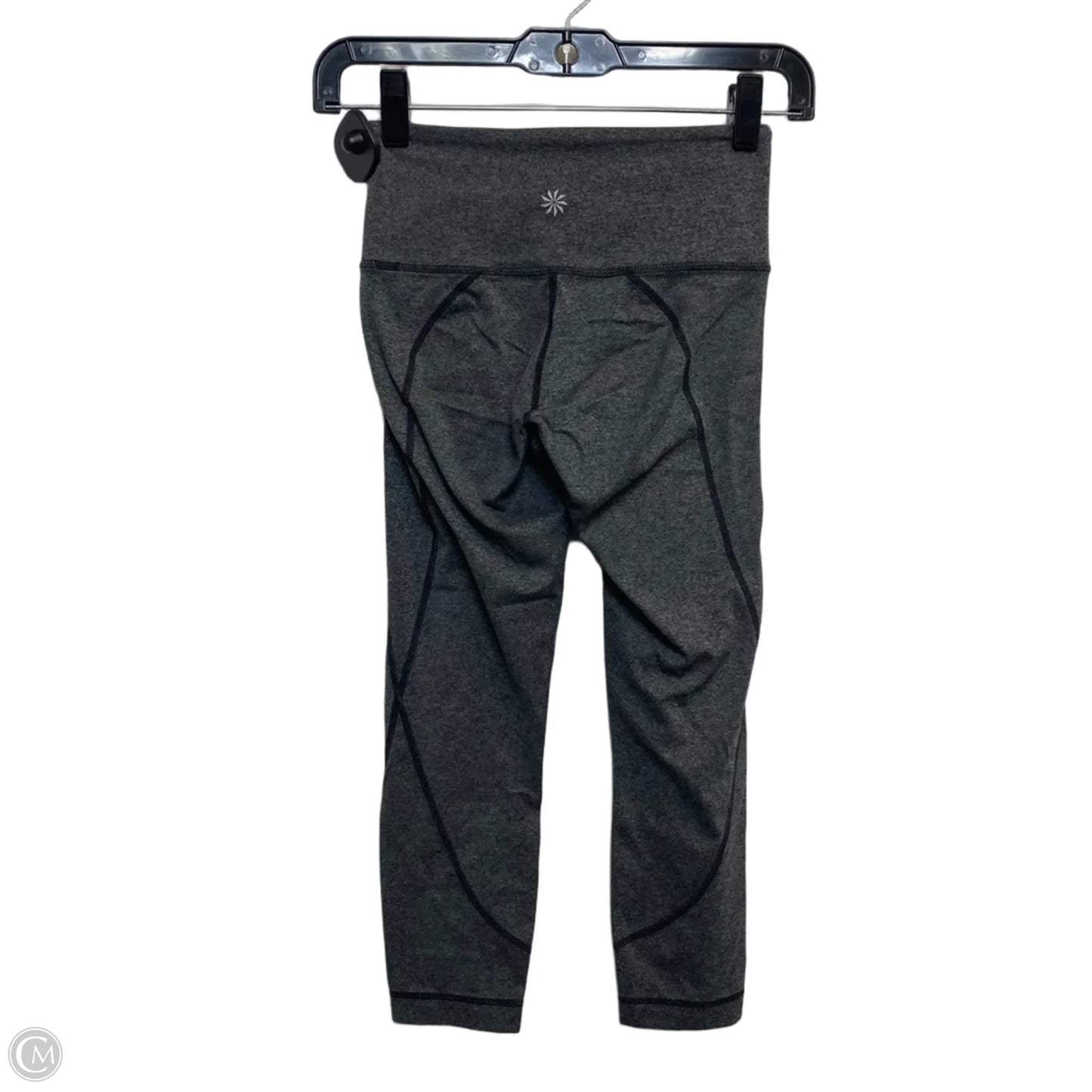 Athletic Leggings By Athleta In Grey, Size: Xxs