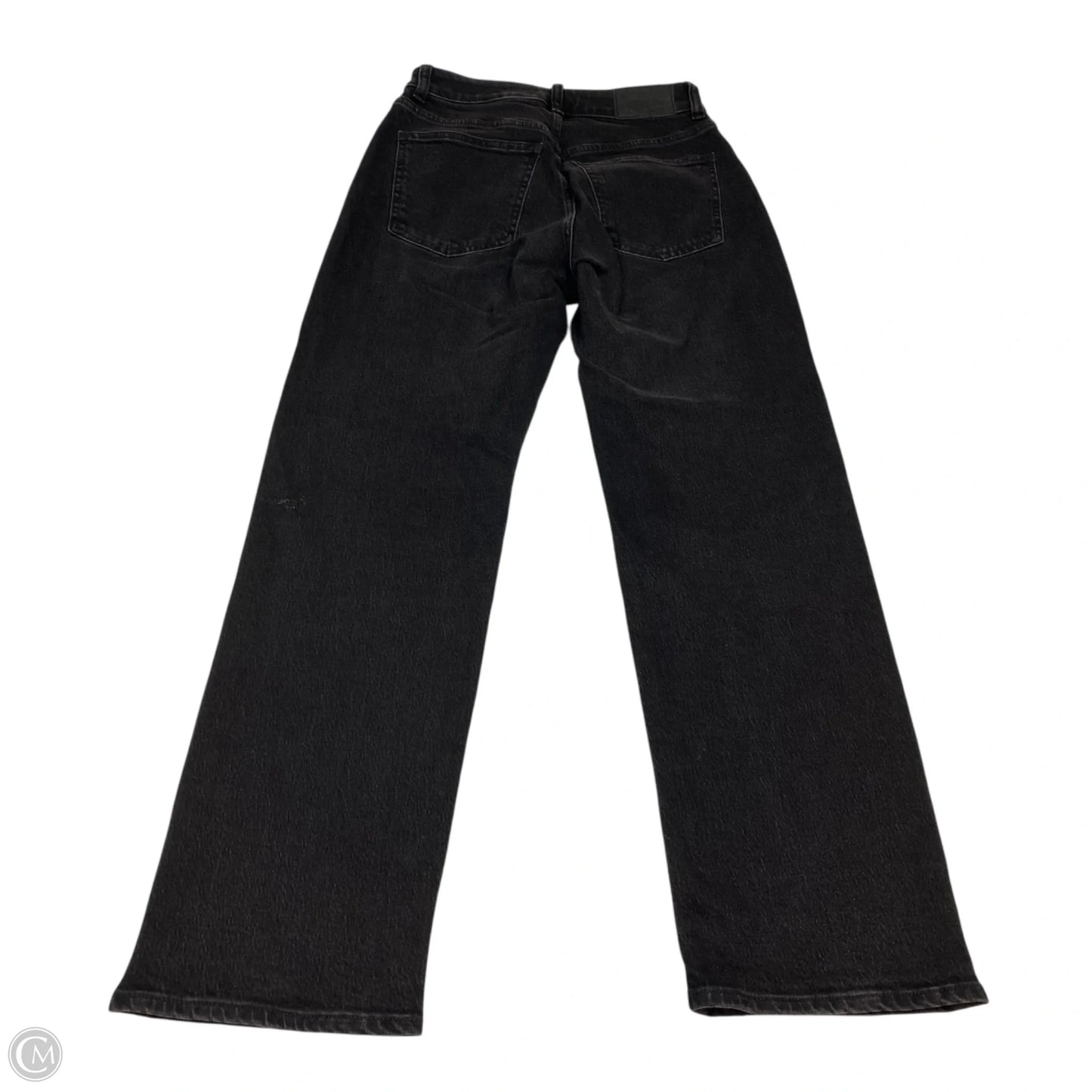 Jeans Straight By Madewell In Black, Size: 2
