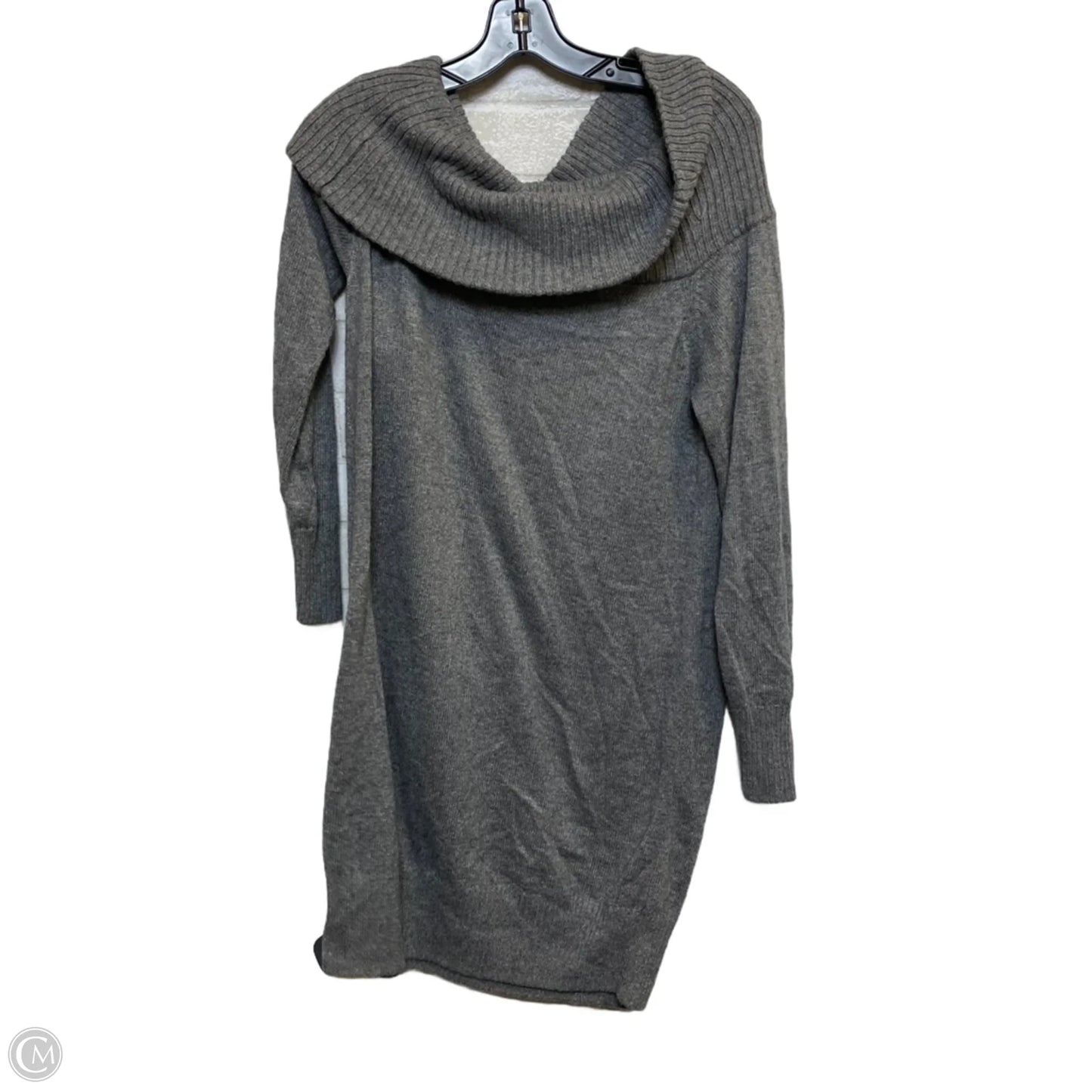 Dress Sweater By Banana Republic In Grey, Size: M