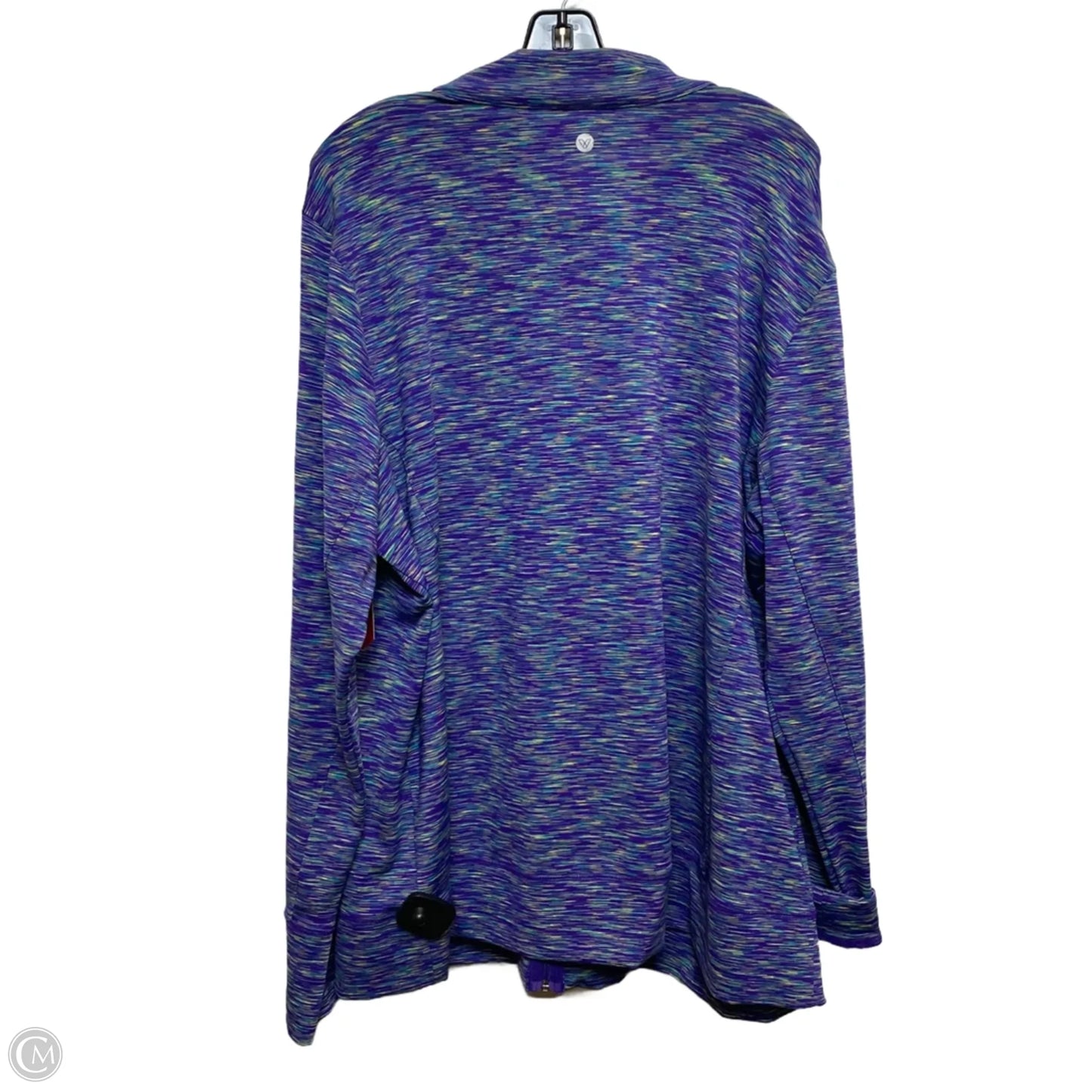 Athletic Jacket By Livi Active In Purple, Size: 4x