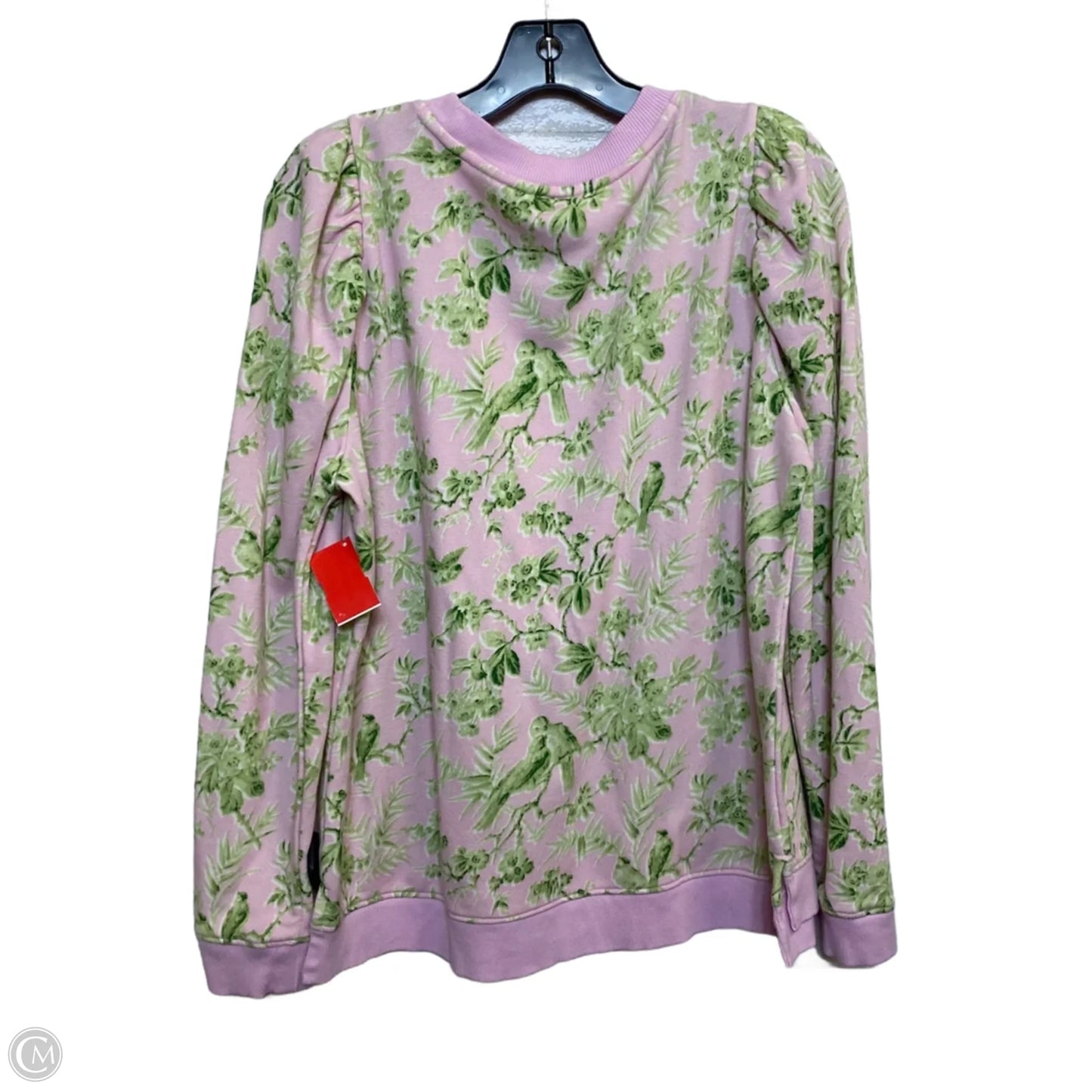 Top Long Sleeve By Crown And Ivy In Pink, Size: L