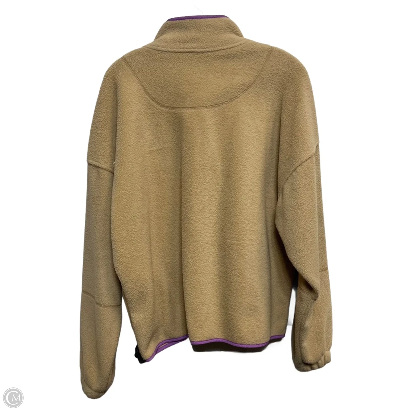 Jacket Fleece By Wild Fable In Tan, Size: M