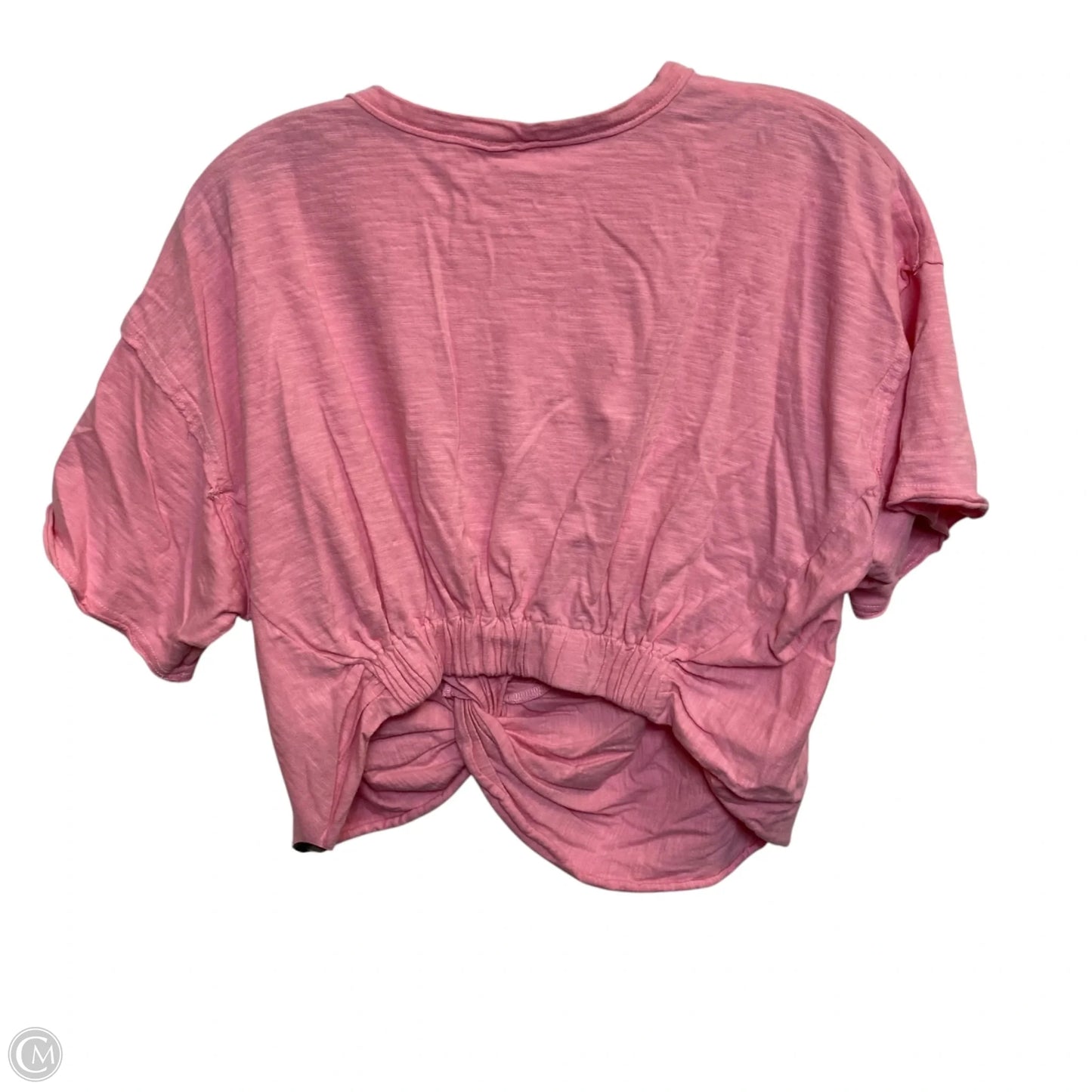 Top Short Sleeve By Free People In Pink, Size: M