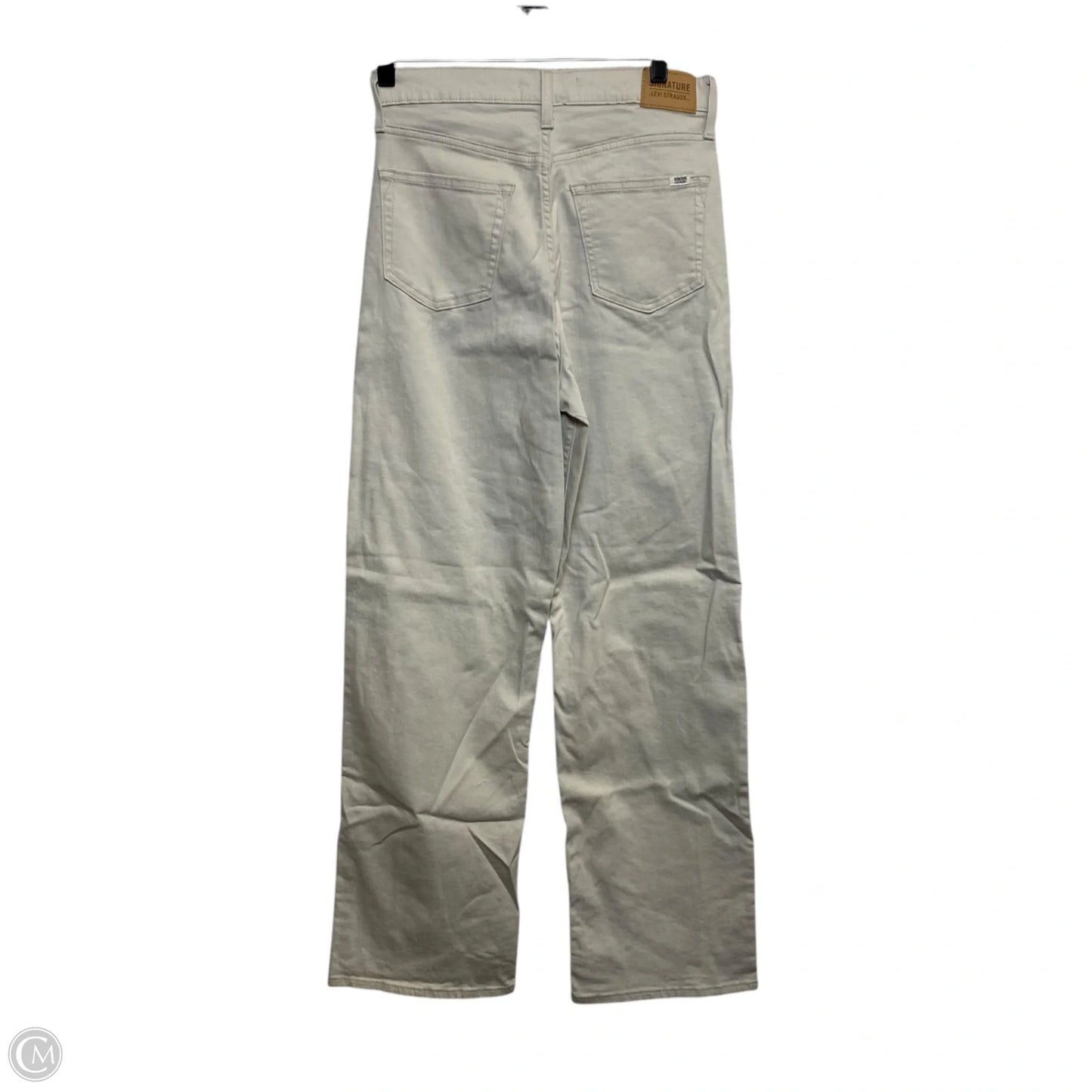 Jeans Straight By Levis In Tan, Size: 4