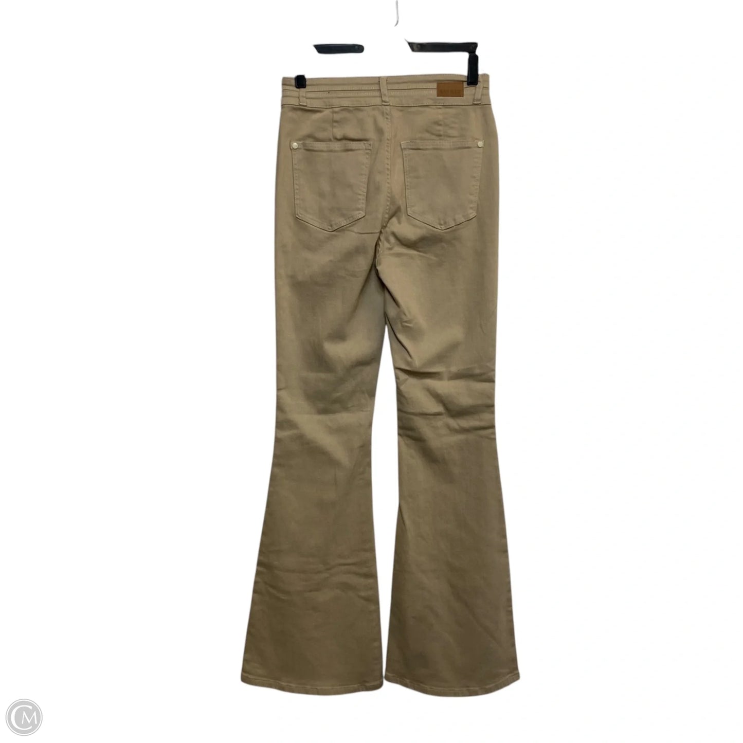 Jeans Flared By Judy Blue In Tan, Size: 4