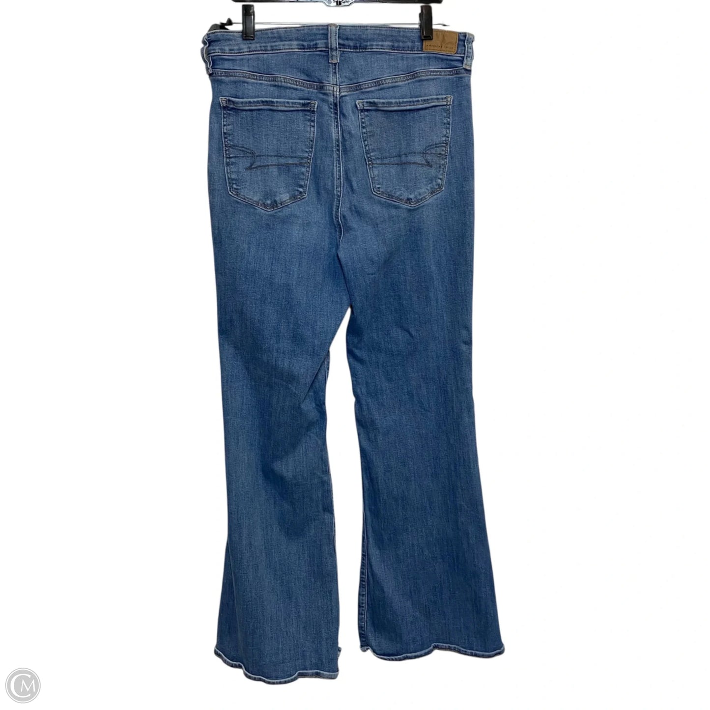 Jeans Flared By American Eagle In Blue, Size: 12