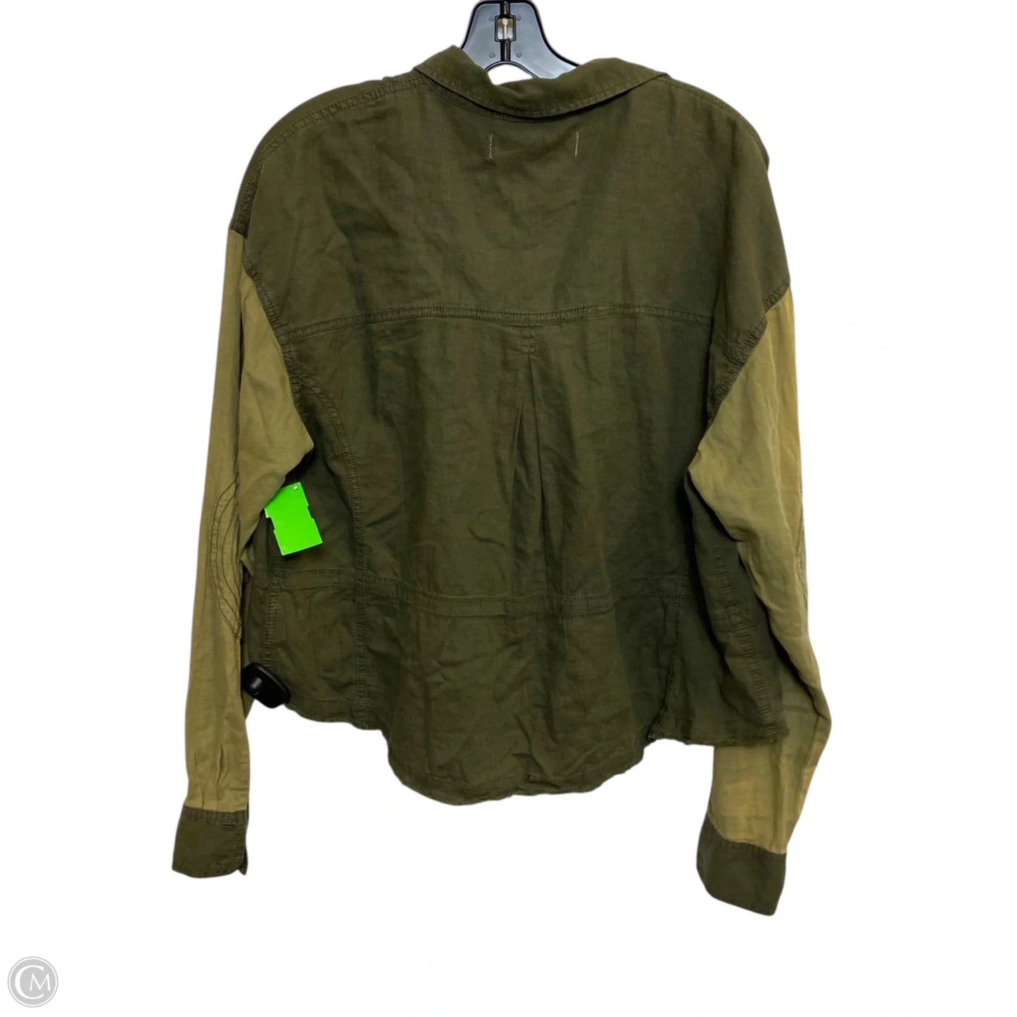 Top Long Sleeve By We The Free In Green, Size: S