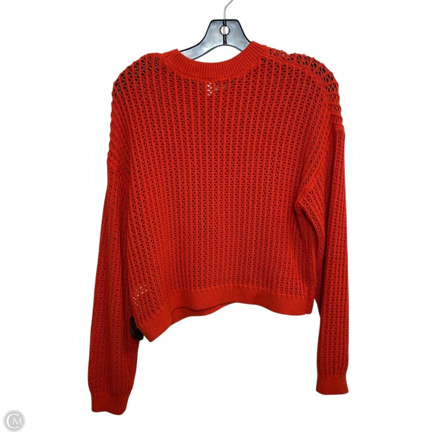 Top Long Sleeve By Old Navy In Red, Size: S