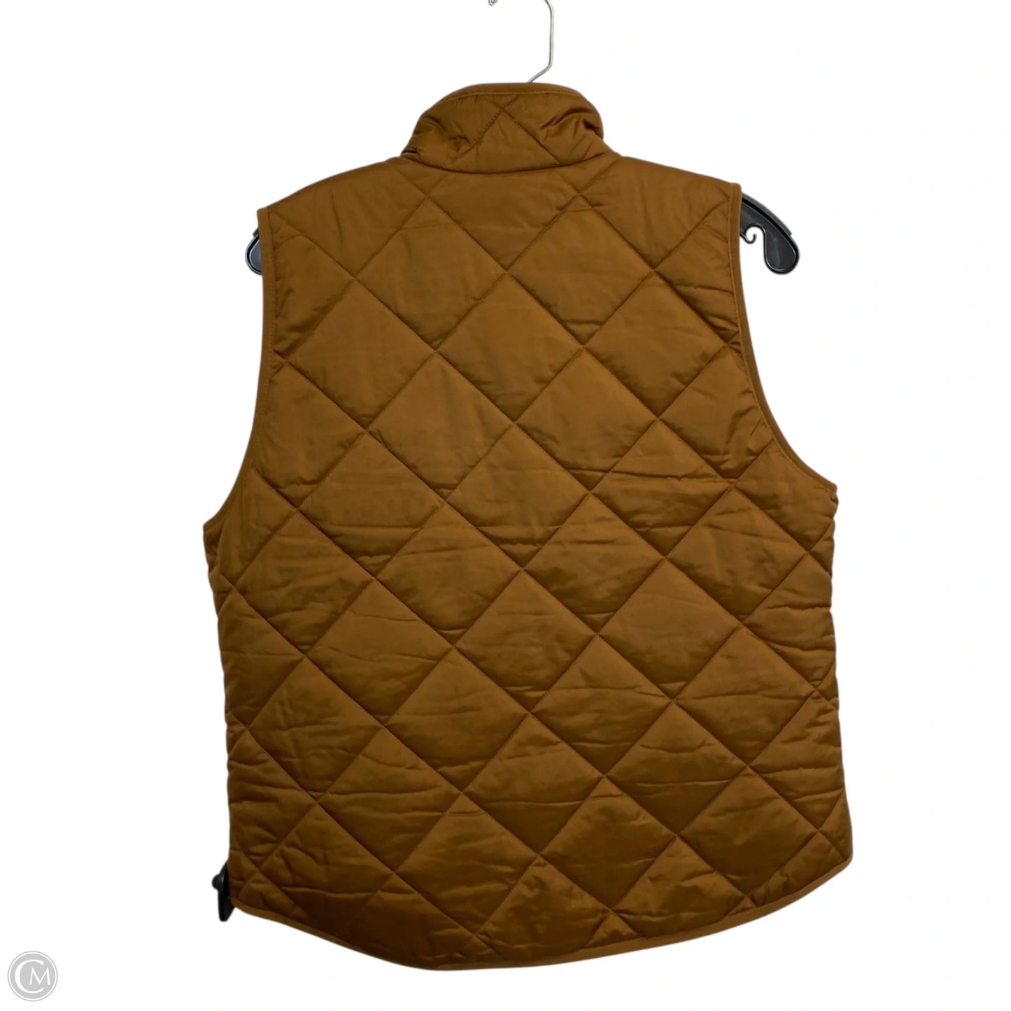 Vest Puffer & Quilted By J. Crew In Brown, Size: M