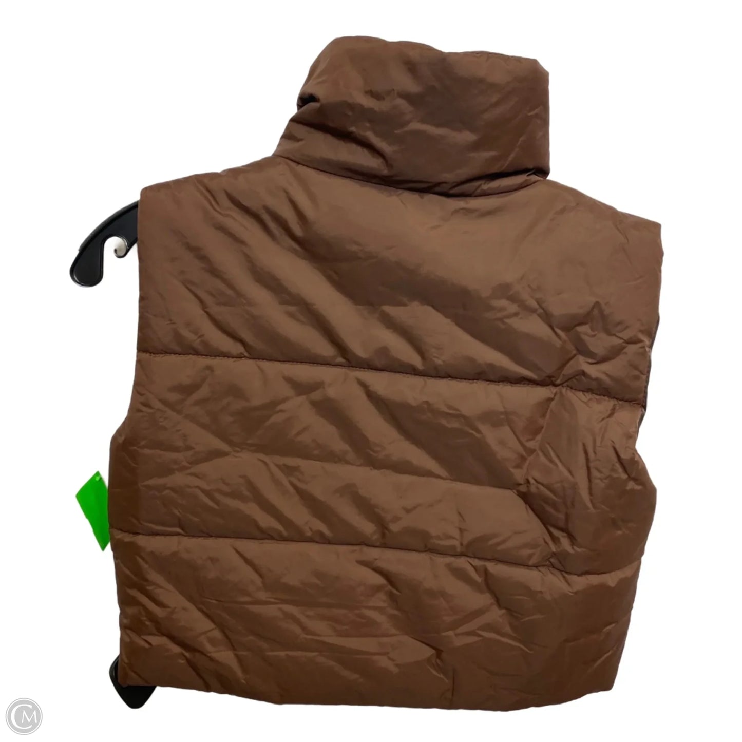 Vest Puffer & Quilted By Shein In Brown, Size: Xs