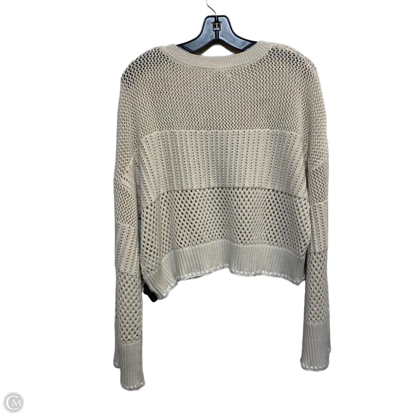 Sweater By Happily Grey In Cream, Size: L