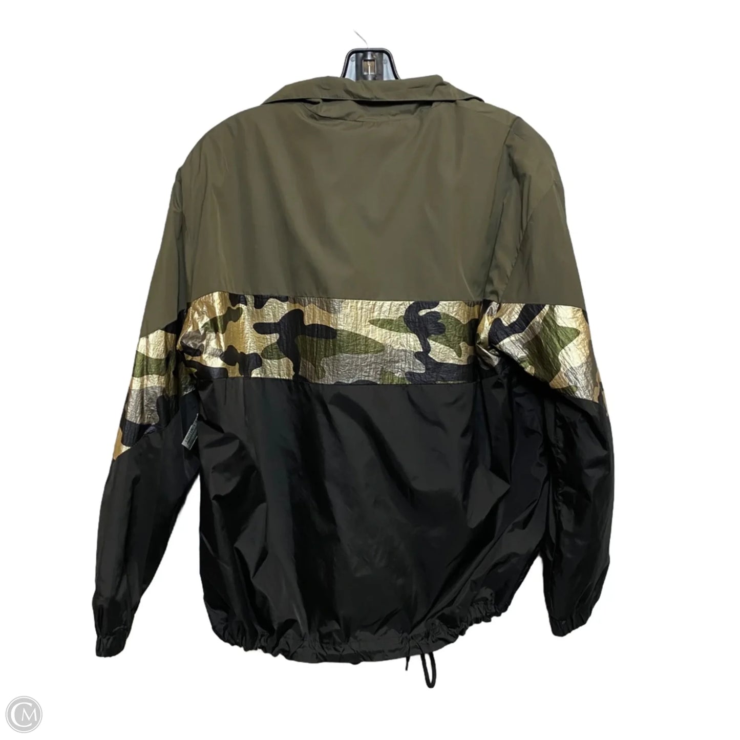 Jacket Windbreaker By 12th In Green, Size: M