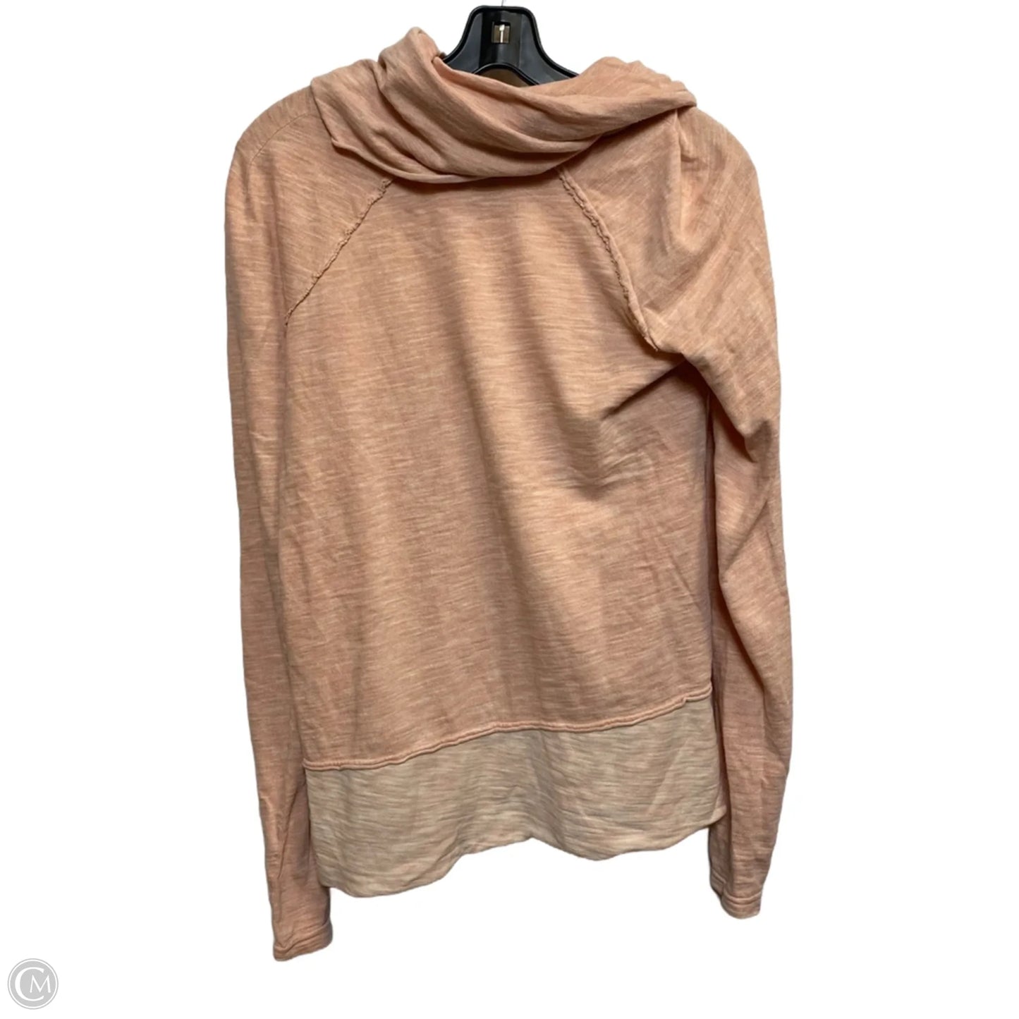 Top Long Sleeve By Free People In Pink, Size: Osfm