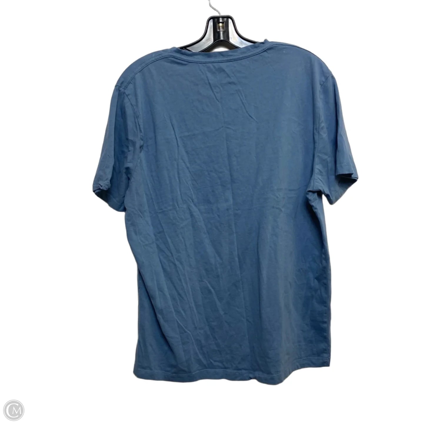 Top Short Sleeve Designer By All Saints In Blue, Size: Xxl
