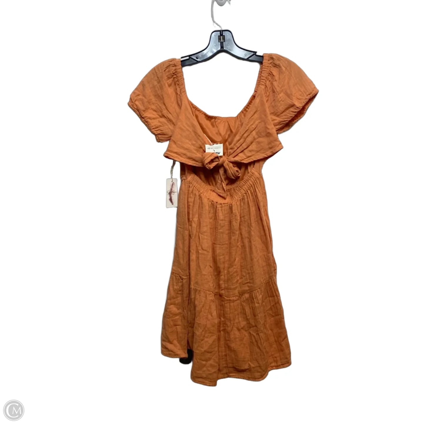 Dress Casual Short By Jessica Simpson In Orange, Size: Xs