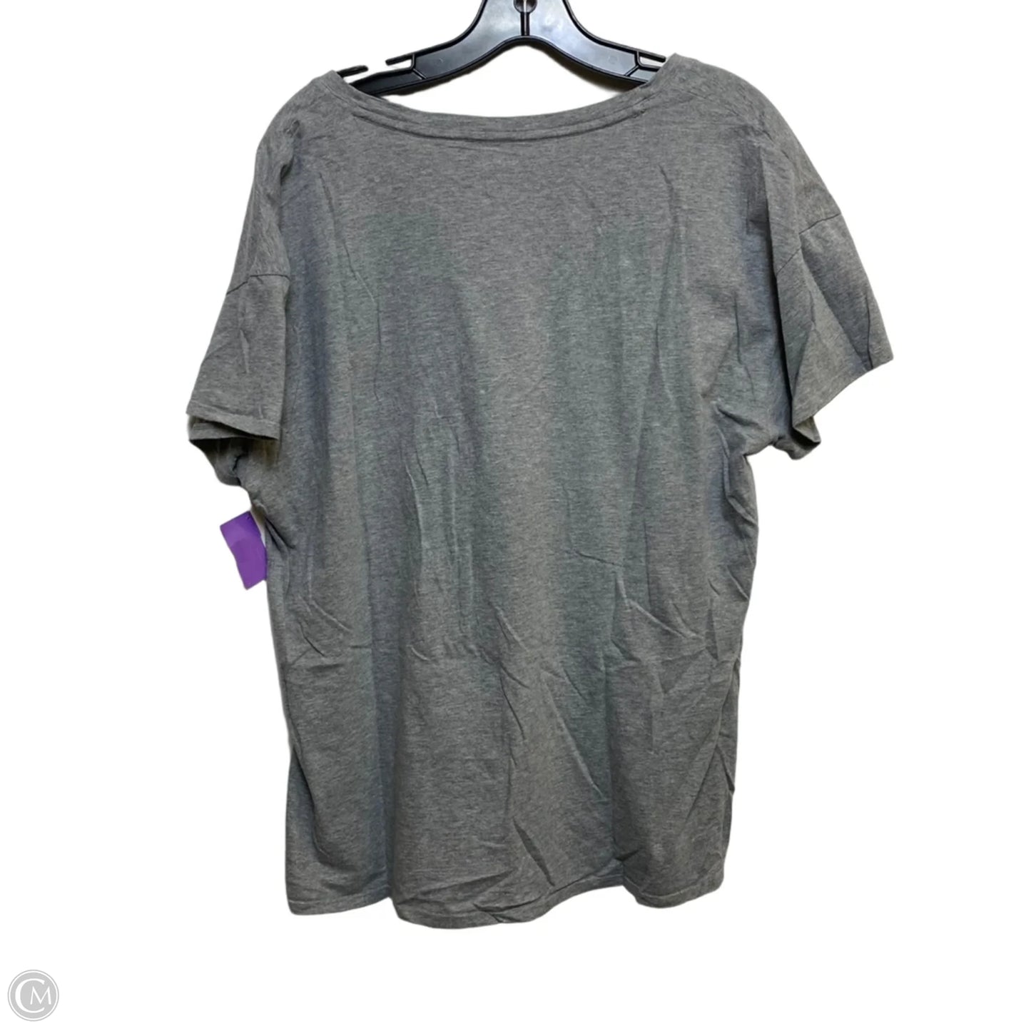 Top Short Sleeve By Life Is Good In Grey, Size: Xl