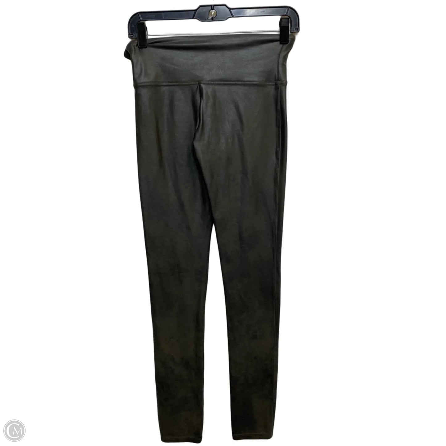 Athletic Leggings By Spanx In Grey, Size: M