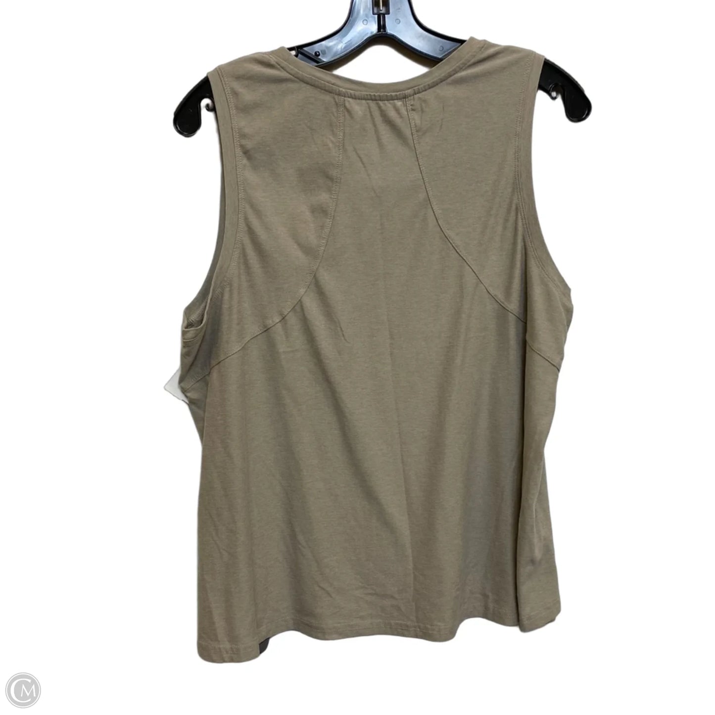 Athletic Tank Top By Jockey In Tan, Size: L