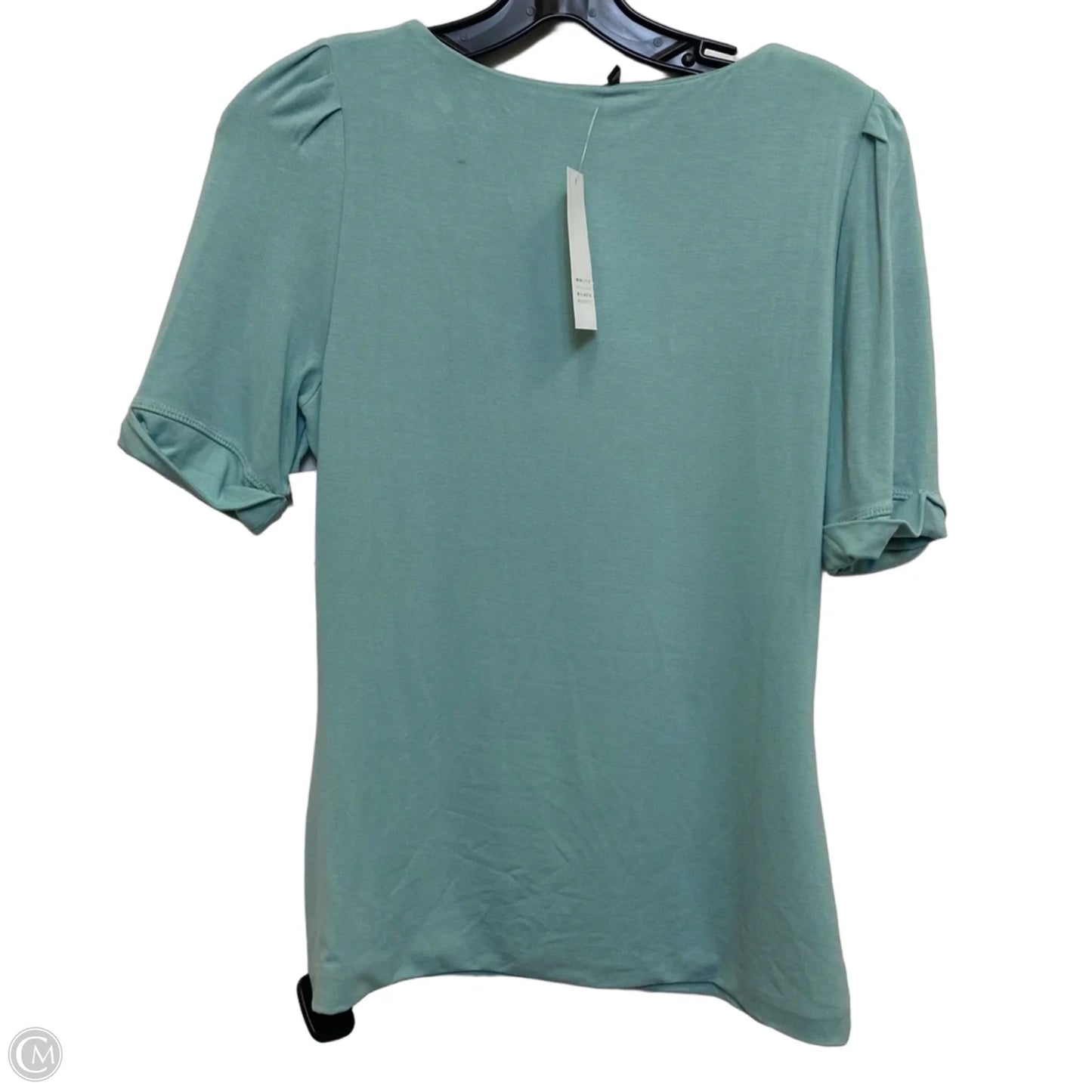 Top Short Sleeve By White House Black Market In Green, Size: S