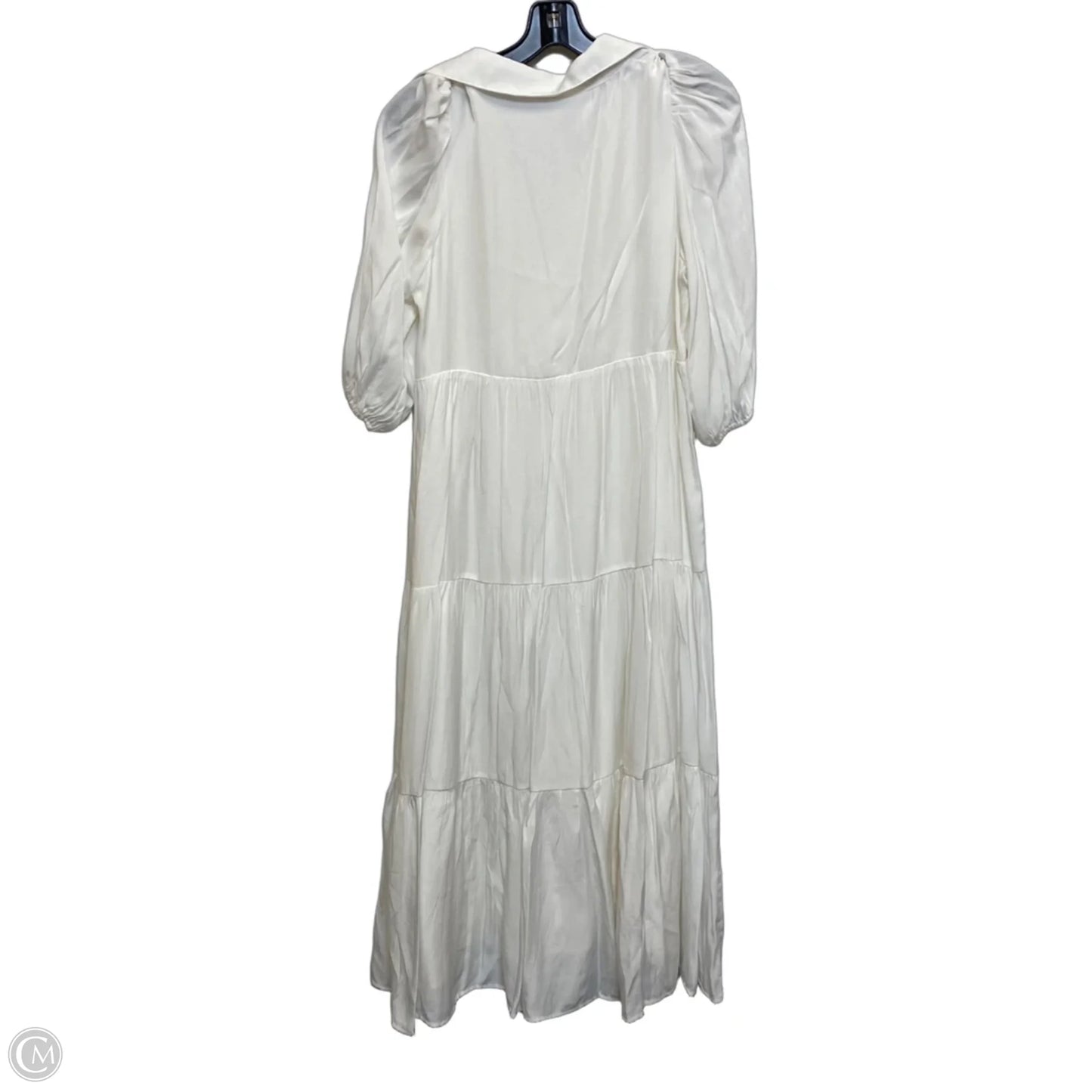 Dress Casual Midi By Tcec In White, Size: S