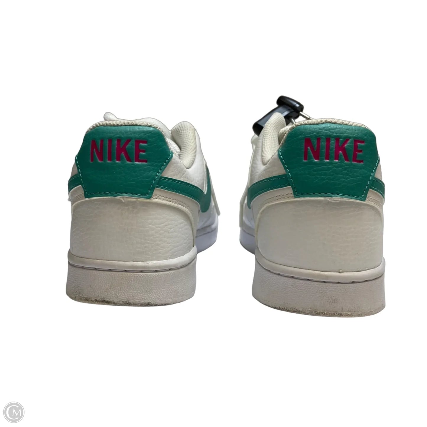 Shoes Sneakers By Nike In Green & White, Size: 11