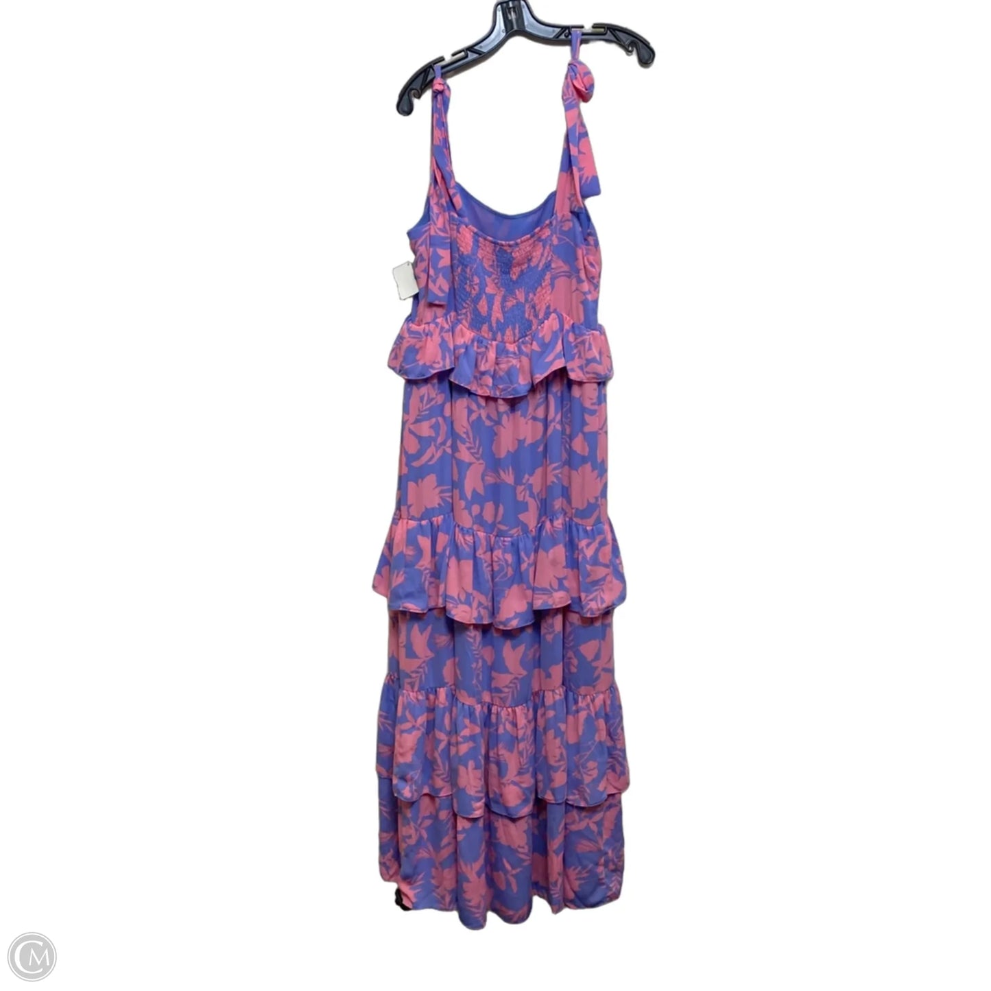 Dress Casual Midi By Buddy Love In Pink & Purple, Size: M