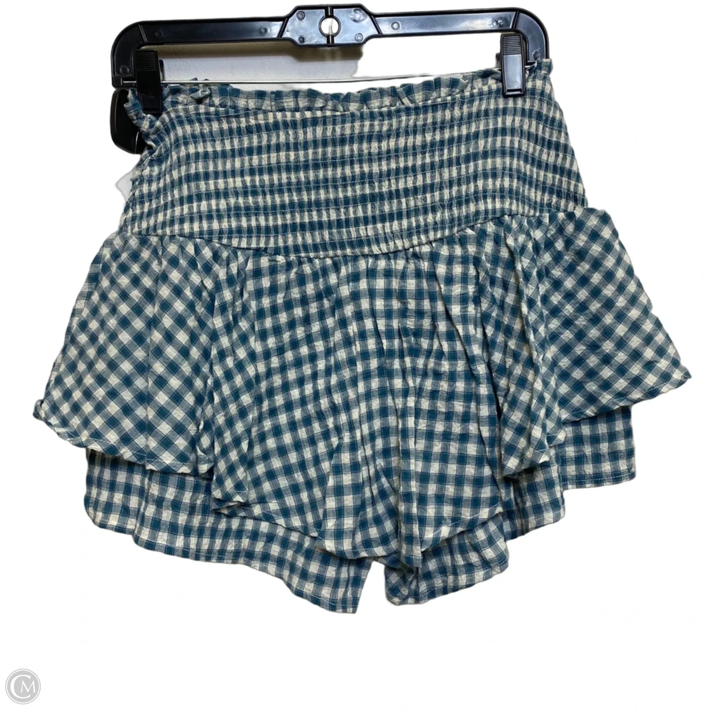 Shorts Set By Talulah In Green & White, Size: S
