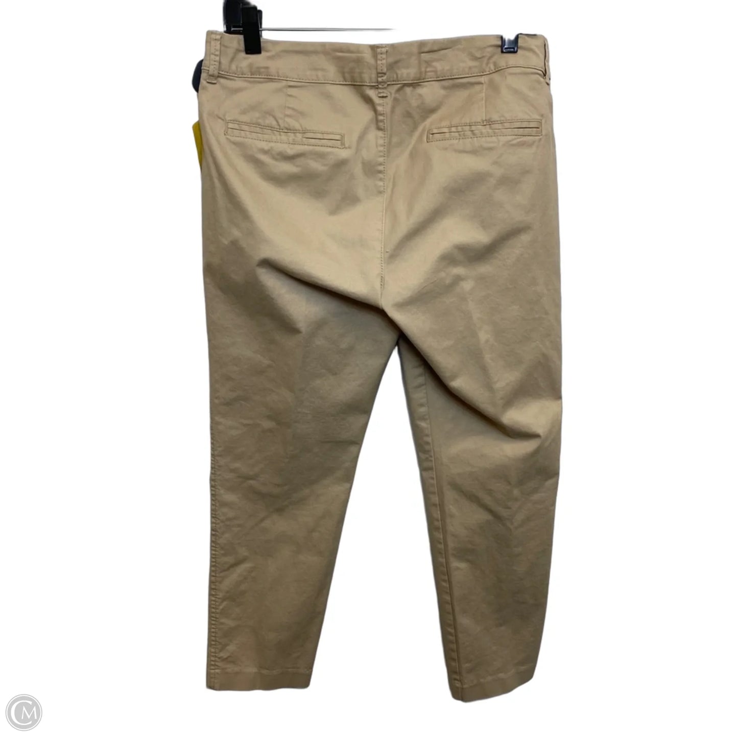 Jeans Cropped By Old Navy In Tan, Size: 10