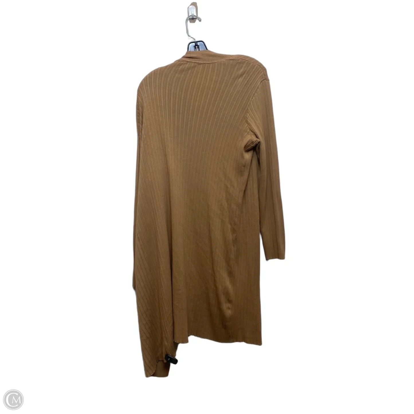 Sweater Cardigan By Time And Tru In Brown, Size: Xxl