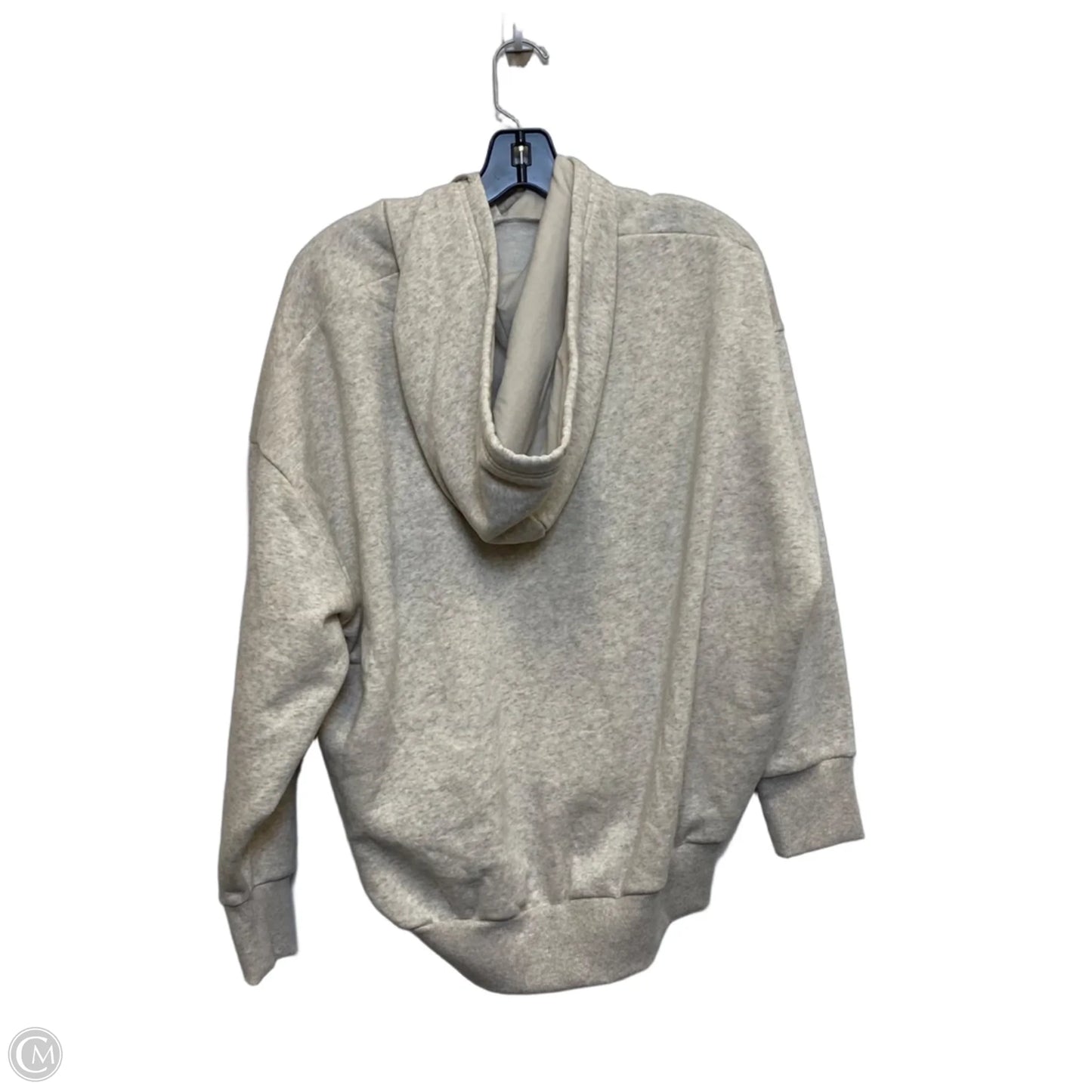 Athletic Sweatshirt Hoodie By Under Armour In Cream, Size: Xs