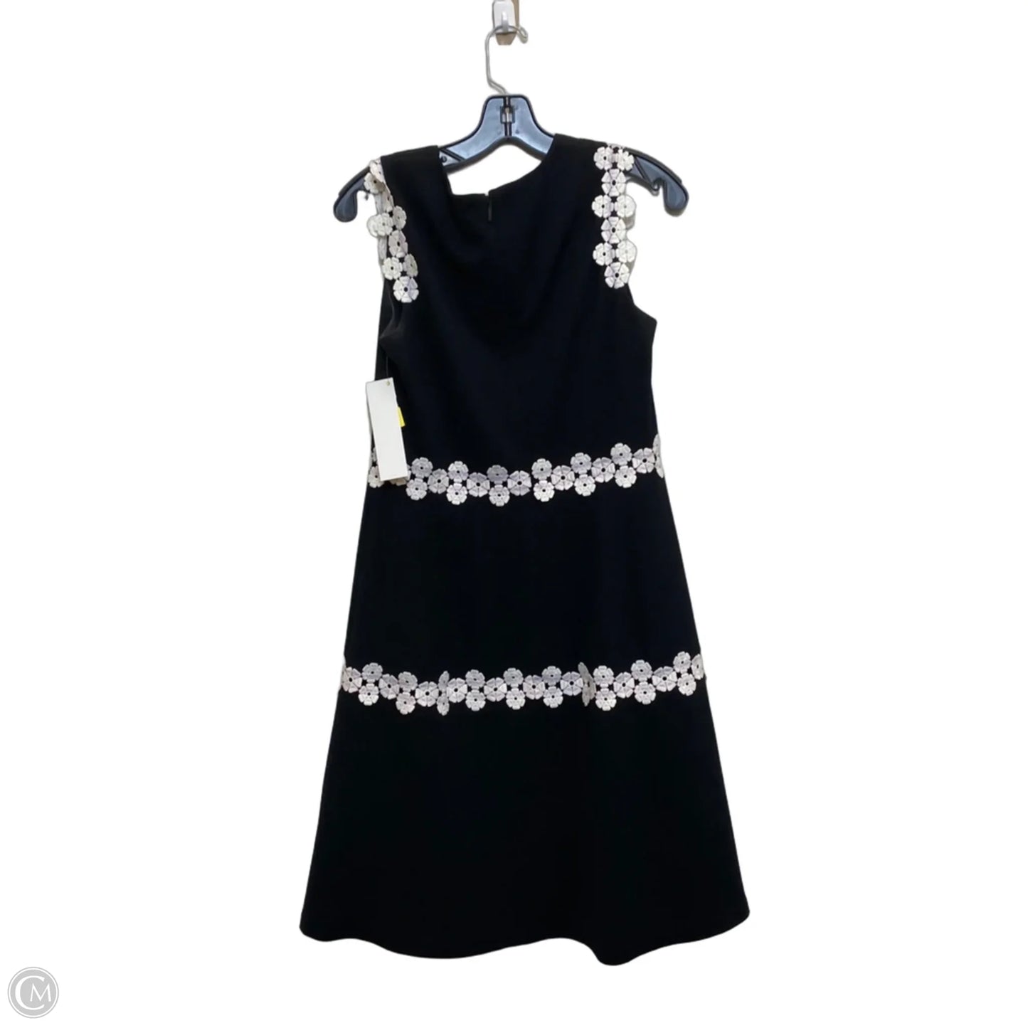 Dress Designer By Karl Lagerfeld In Black, Size: M