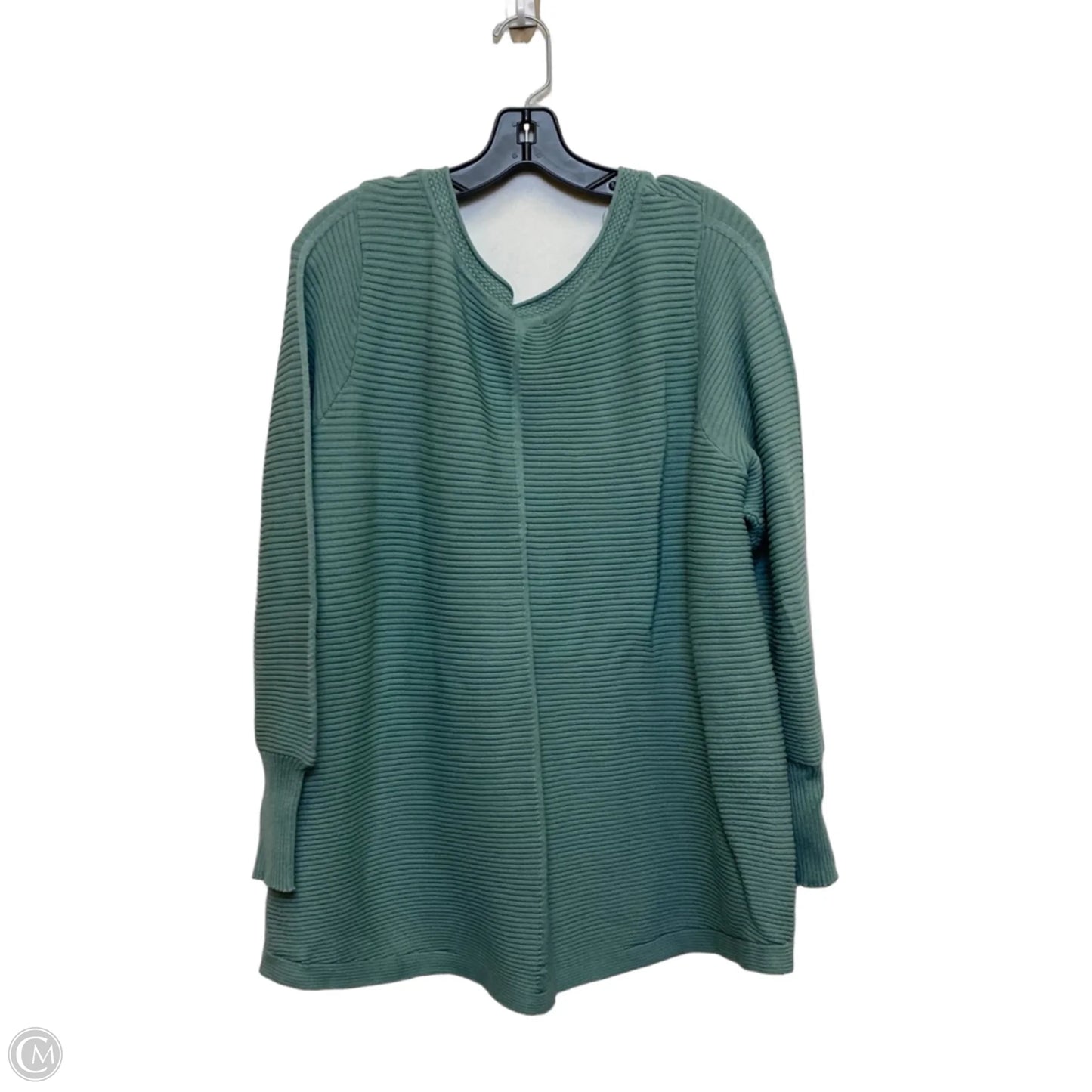 Top Long Sleeve By Cyrus In Green, Size: 2x