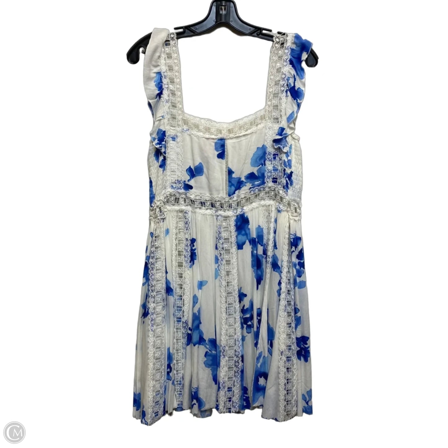 Dress Casual Short By Buddy Love In Blue & White, Size: M