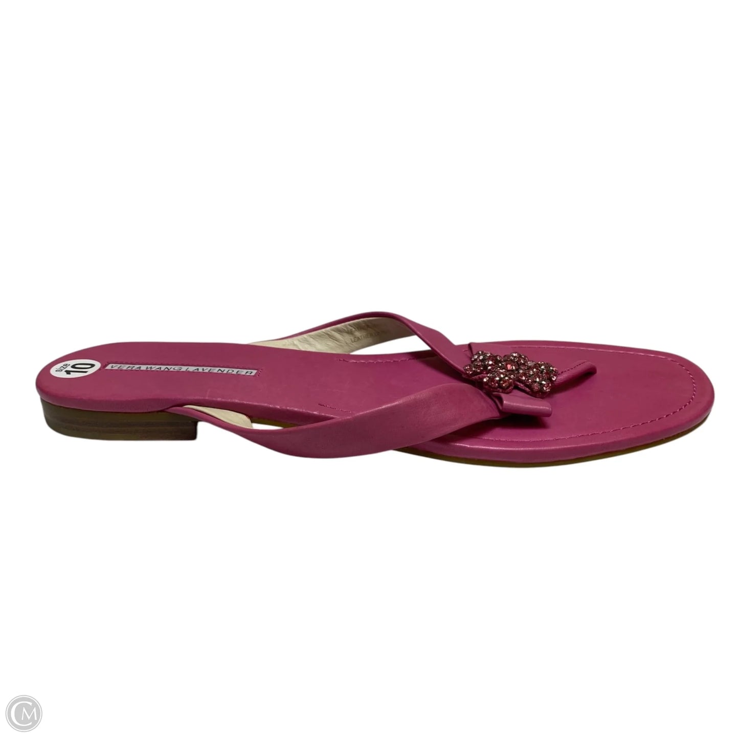 Sandals Designer By Vera Wang In Pink, Size: 10