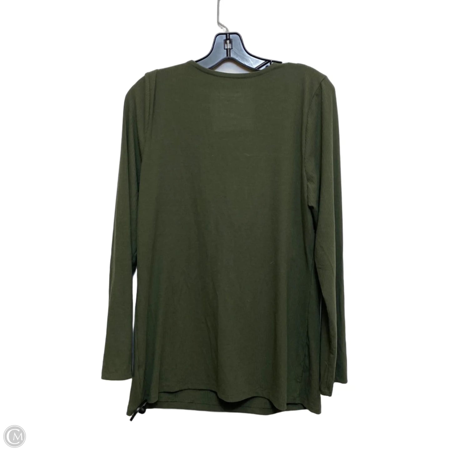 Top Long Sleeve By Torrid In Green, Size: 1x