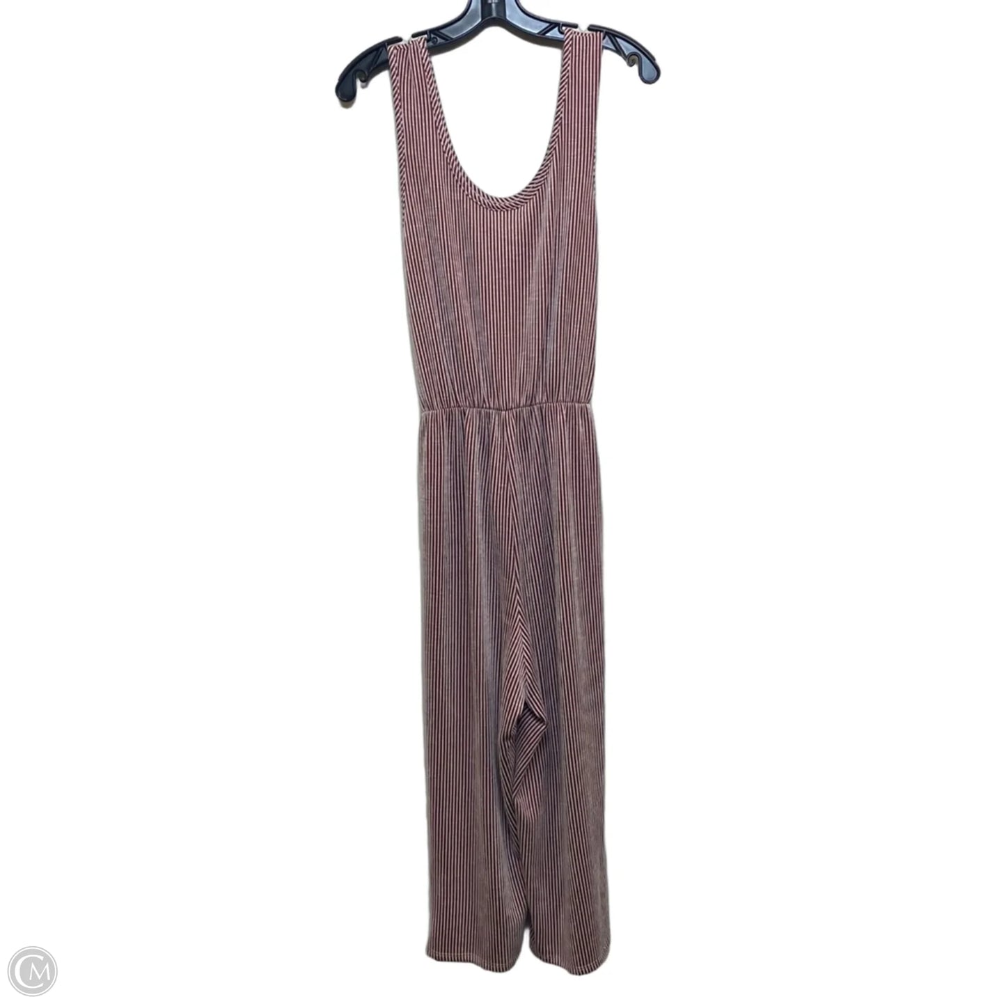 Jumpsuit By Lexington Avenue In Red & White, Size: L