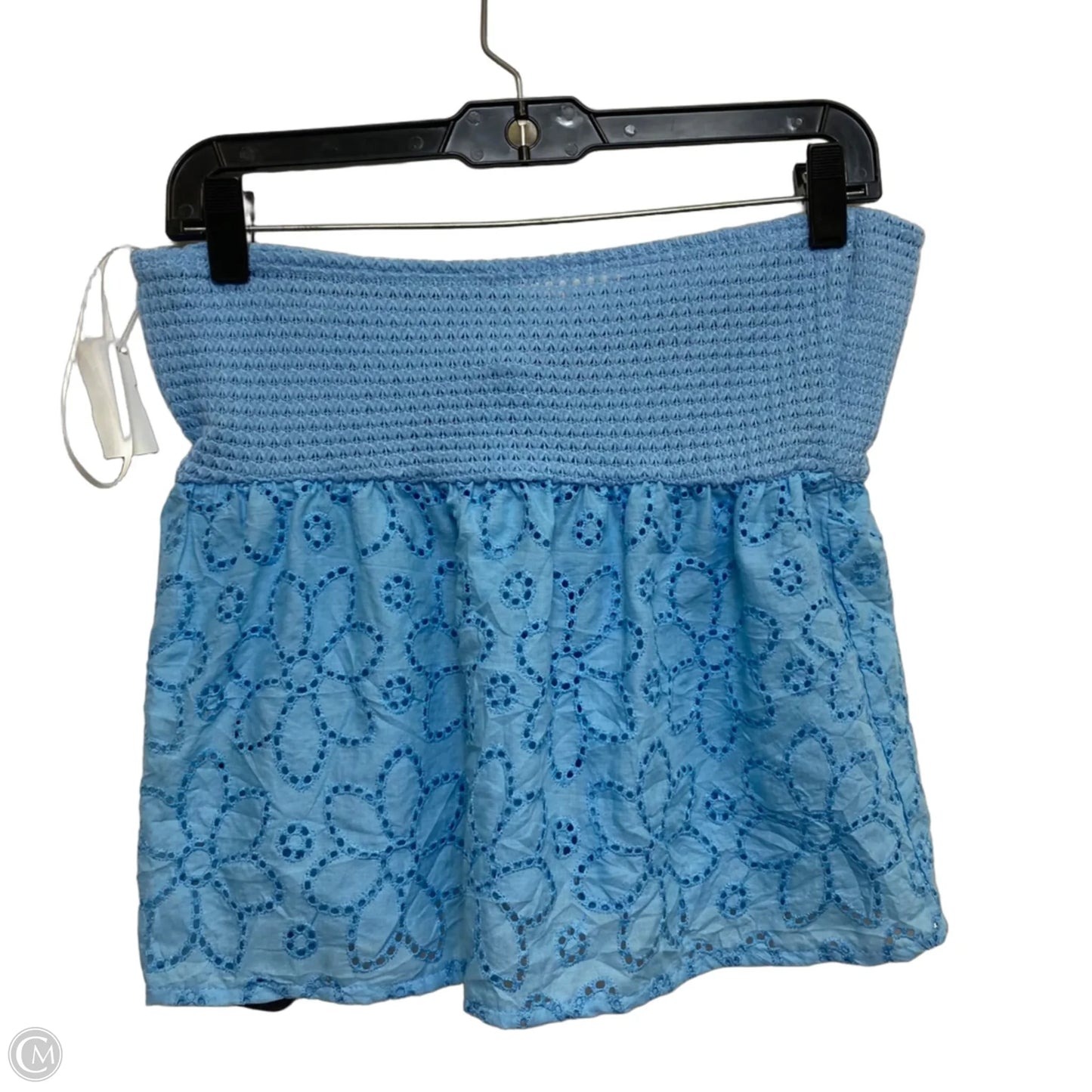 Top Sleeveless By Shein In Blue, Size: S