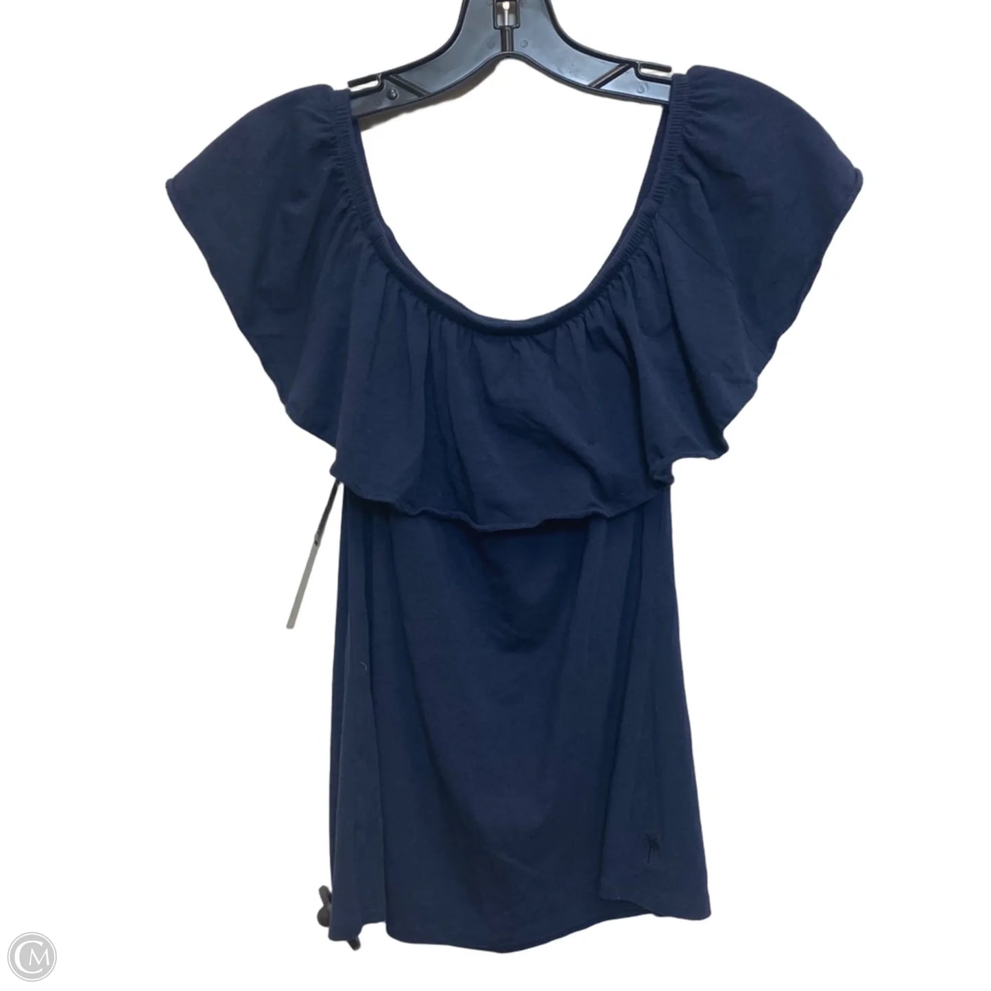 Top Sleeveless Designer By Lilly Pulitzer In Navy, Size: Xs