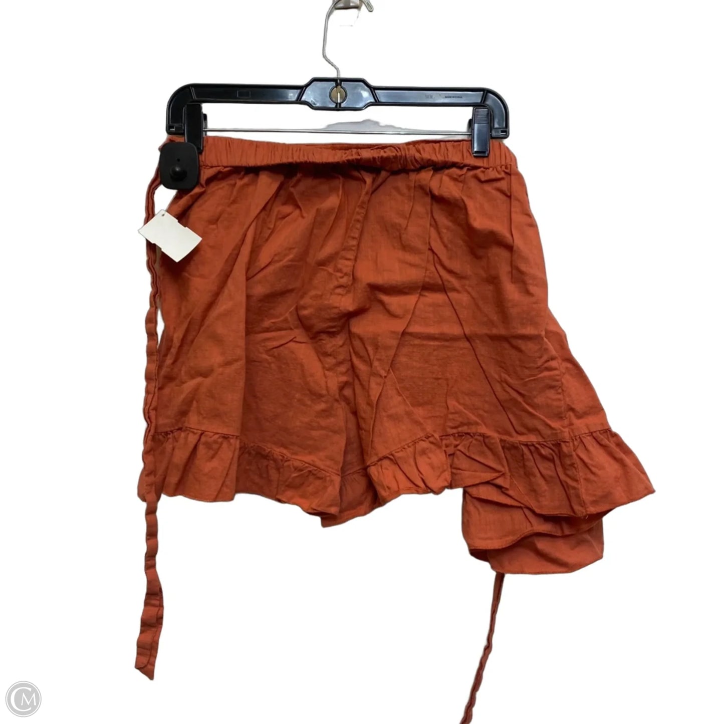 Skirt Mini & Short By Shein In Orange, Size: Xl