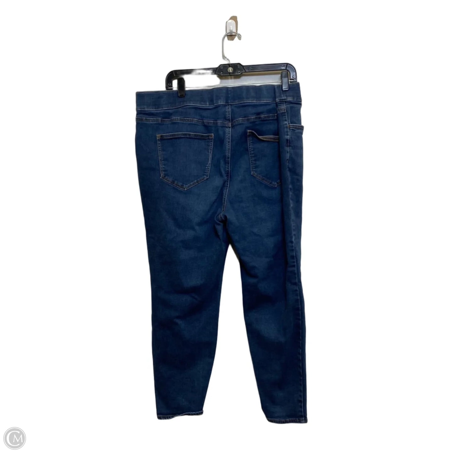 Jeans Jeggings By Evri In Blue, Size: 20